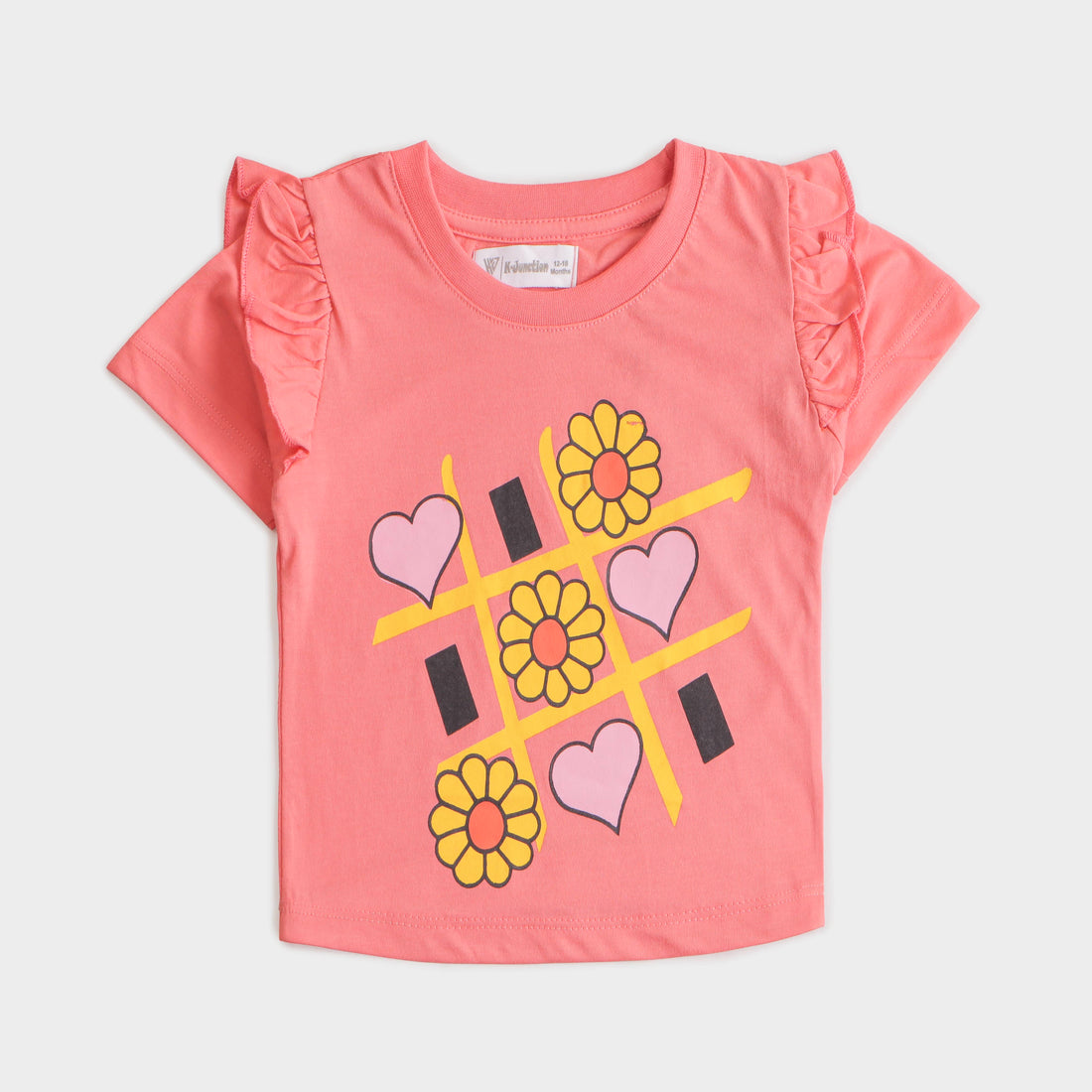 Girls Half sleeves T-shirt