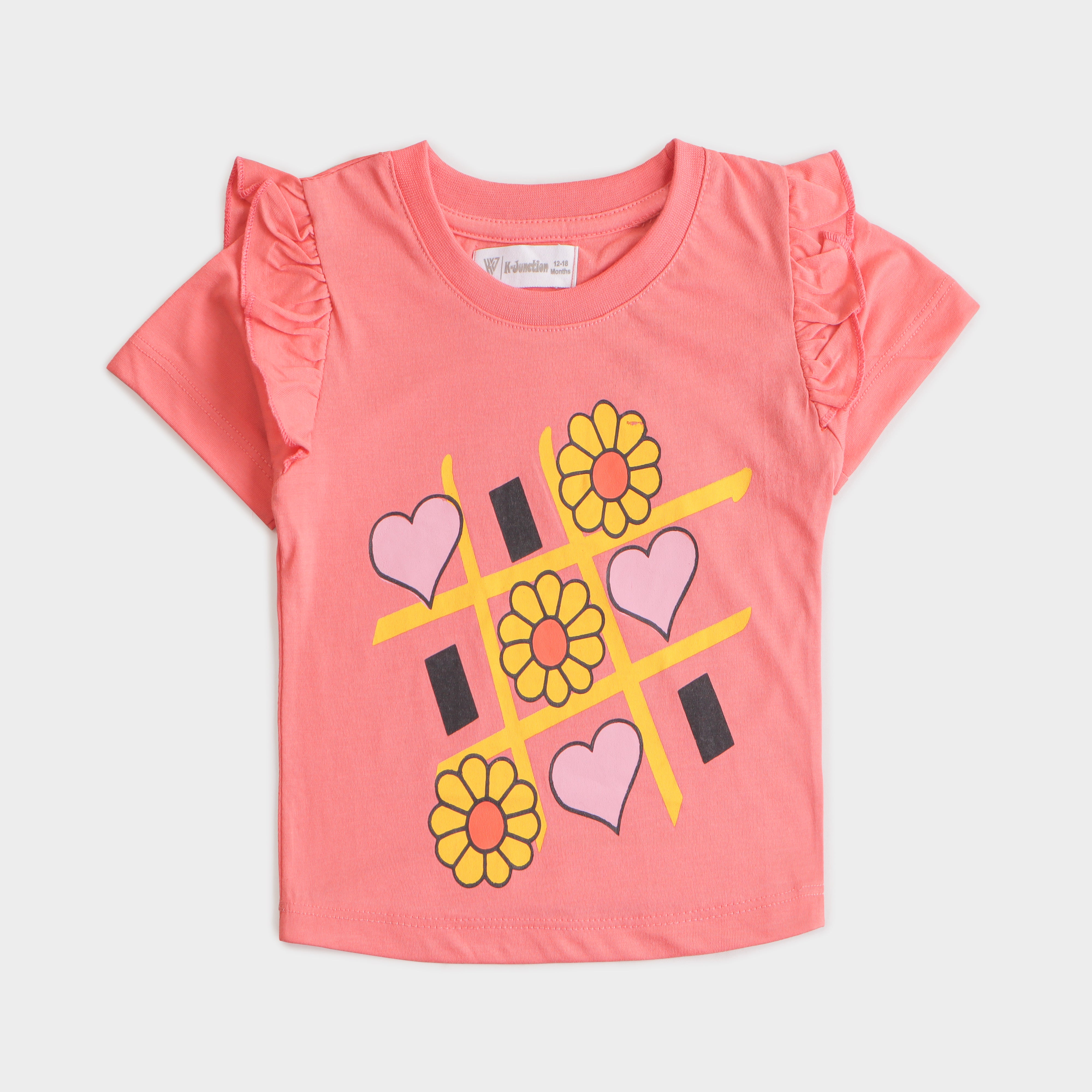Girls Half sleeves T-shirt