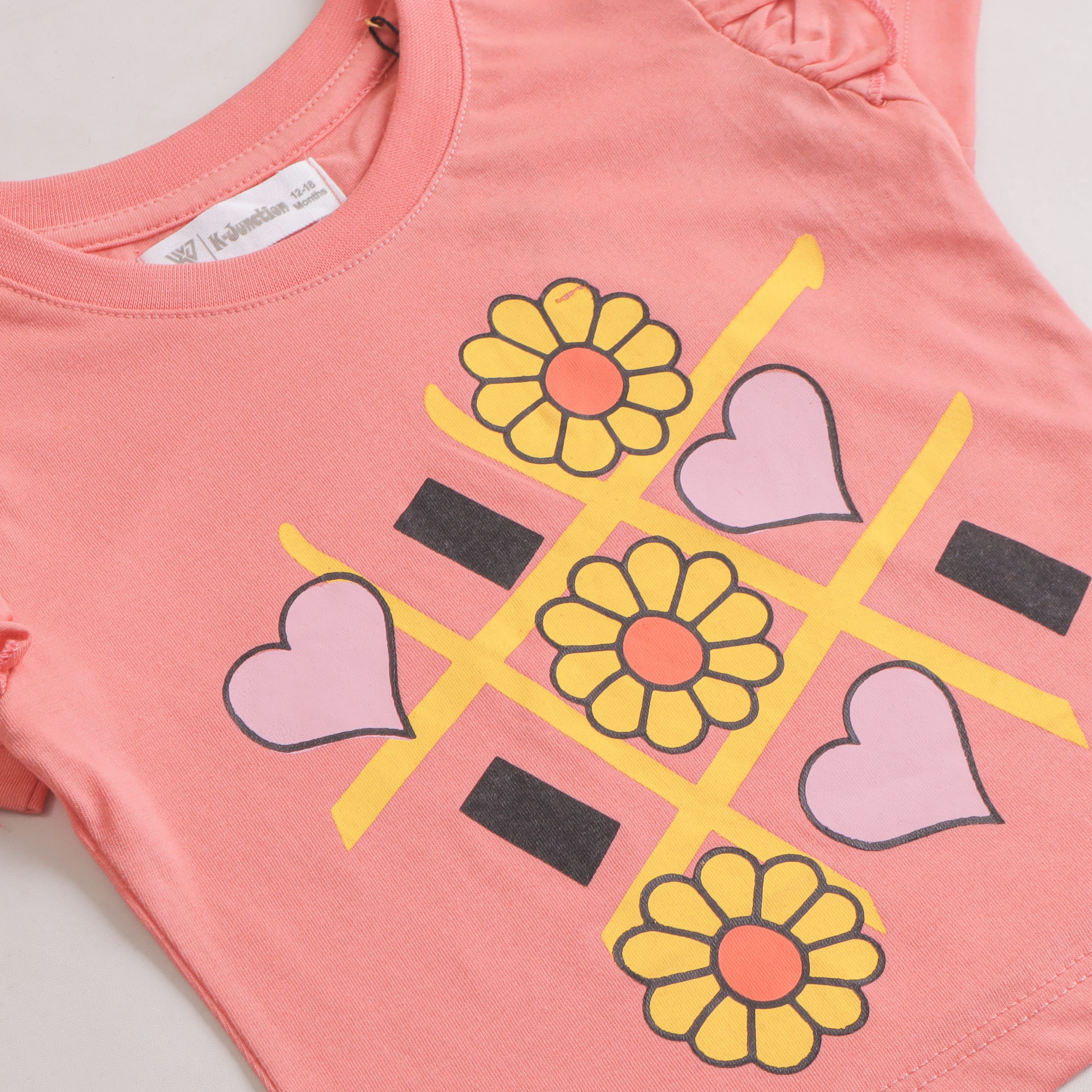Girls Half sleeves T-shirt