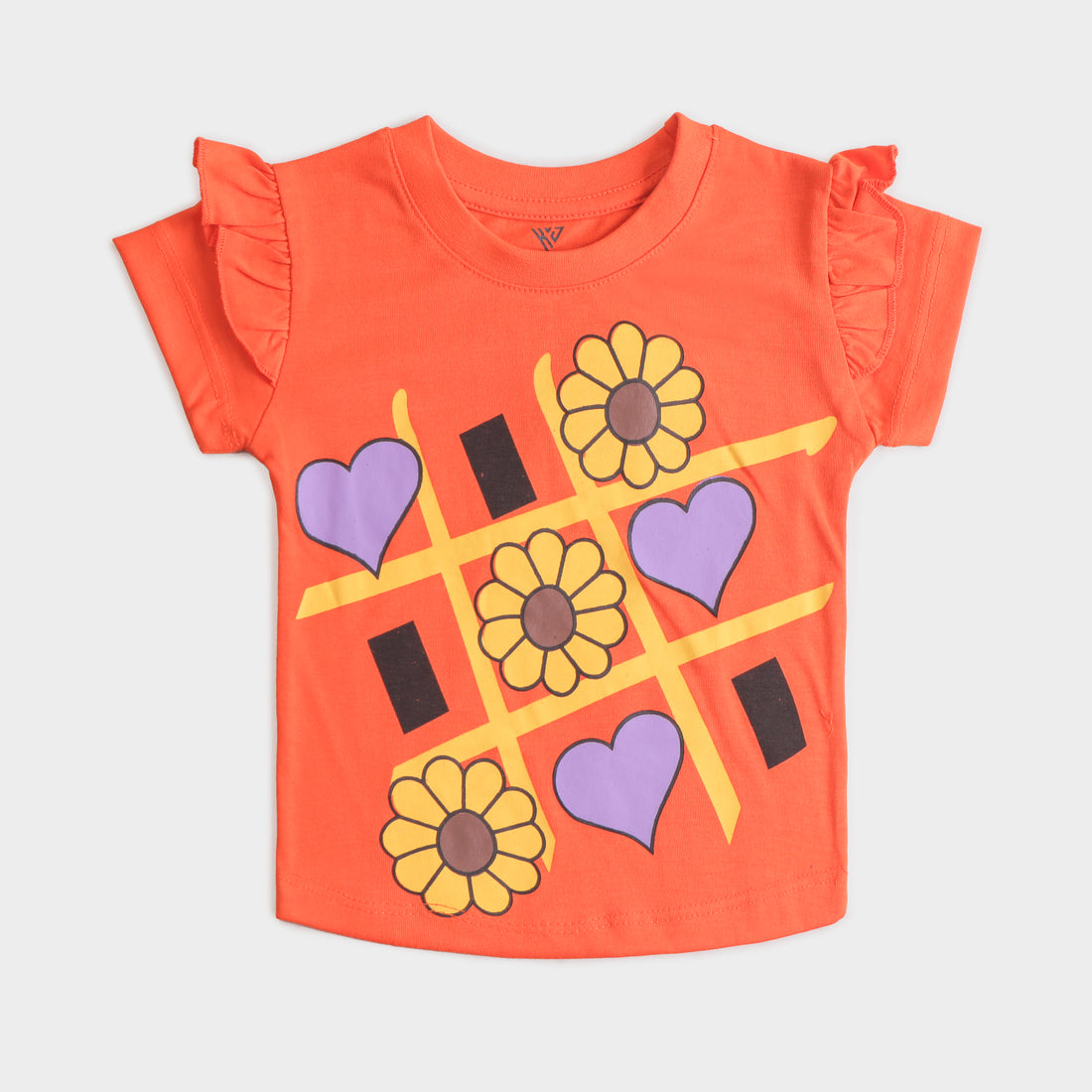 Girls Half sleeves T-shirt