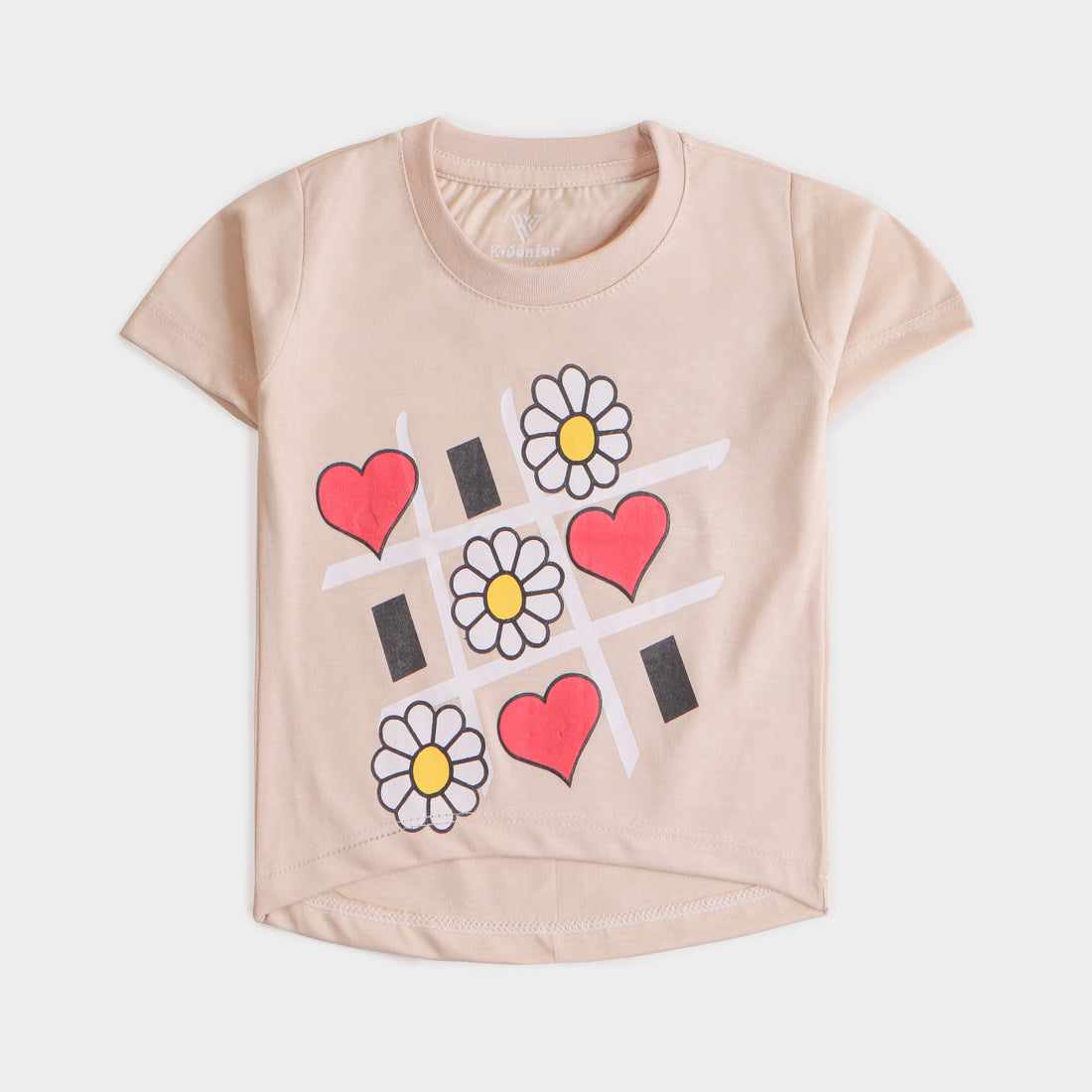 Girls H/S t shirt code - (flower)