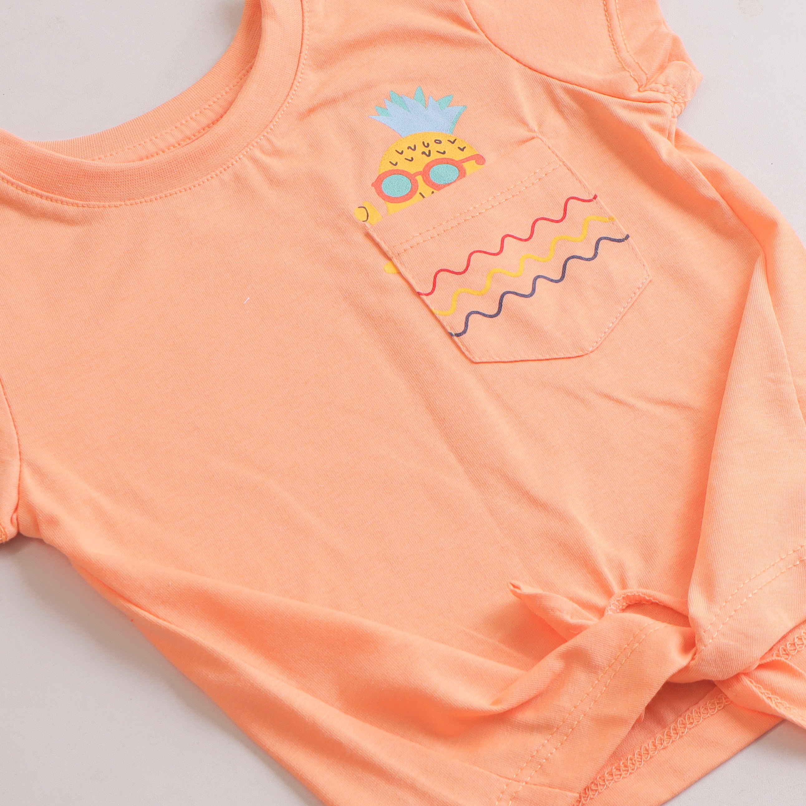 Girls H/S t shirt (Pineapple)