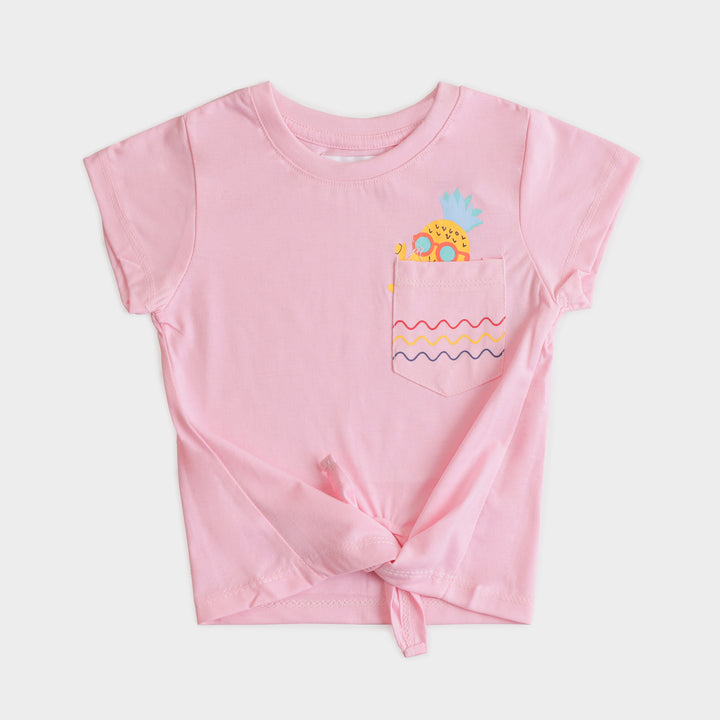 Girls H/S t shirt (Pineapple)