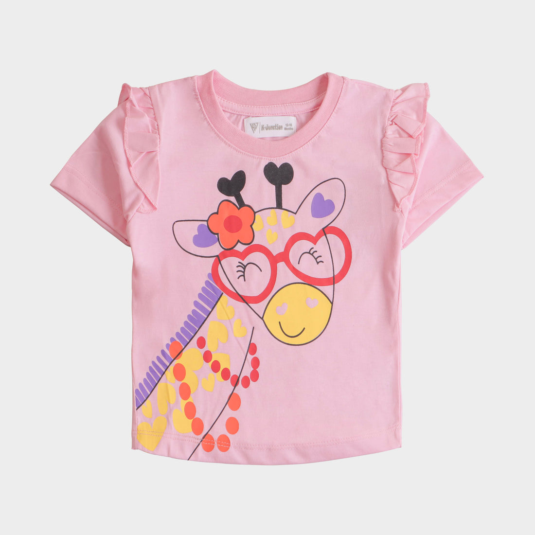 Girls Half sleeves T-shirt