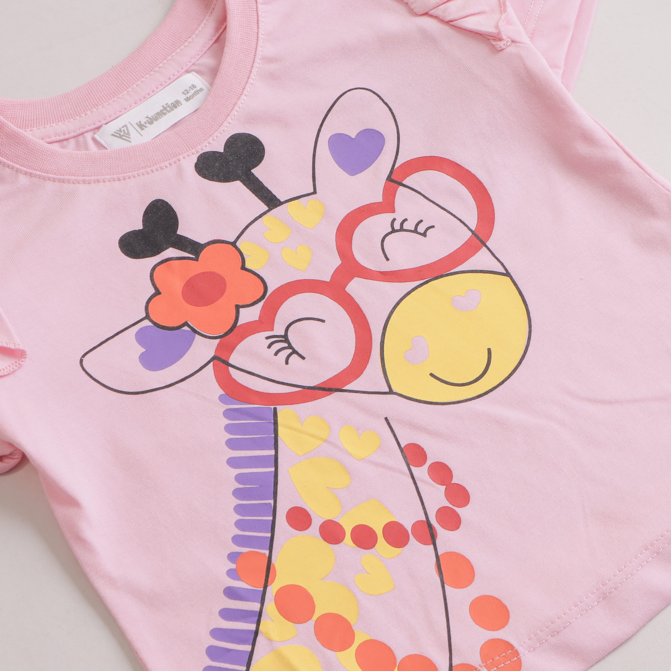 Girls Half sleeves T-shirt