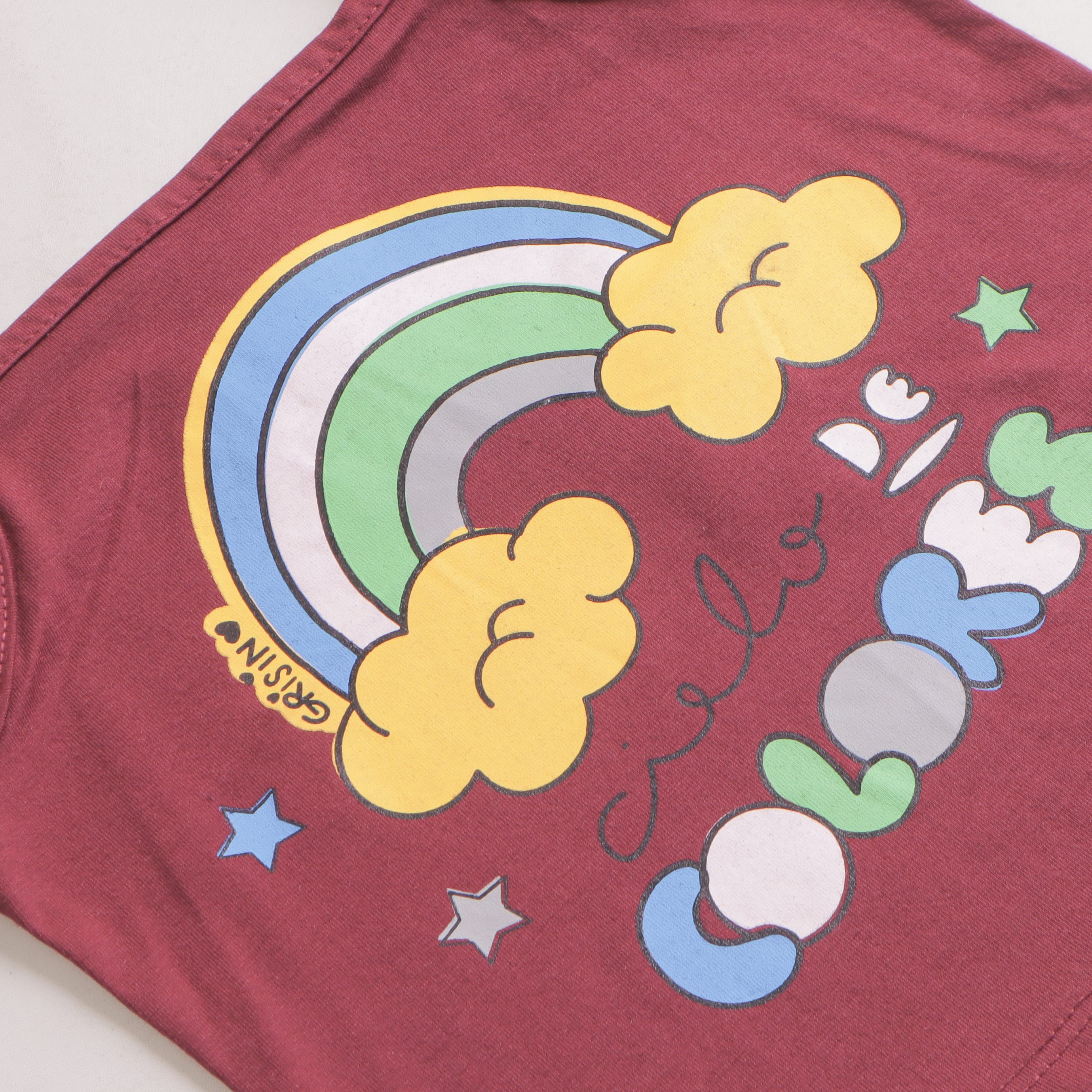 Girls Half sleeves T-shirt
