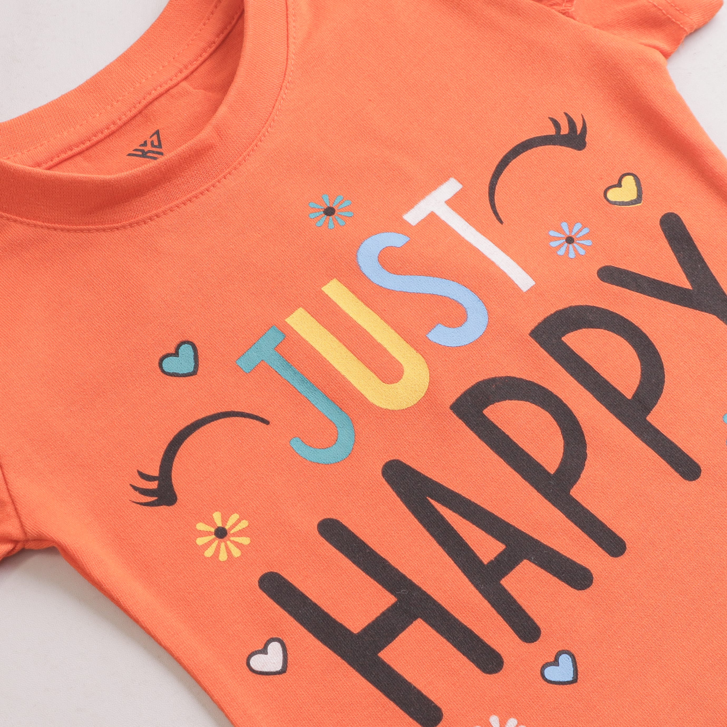 Girls Half sleeves T-shirt