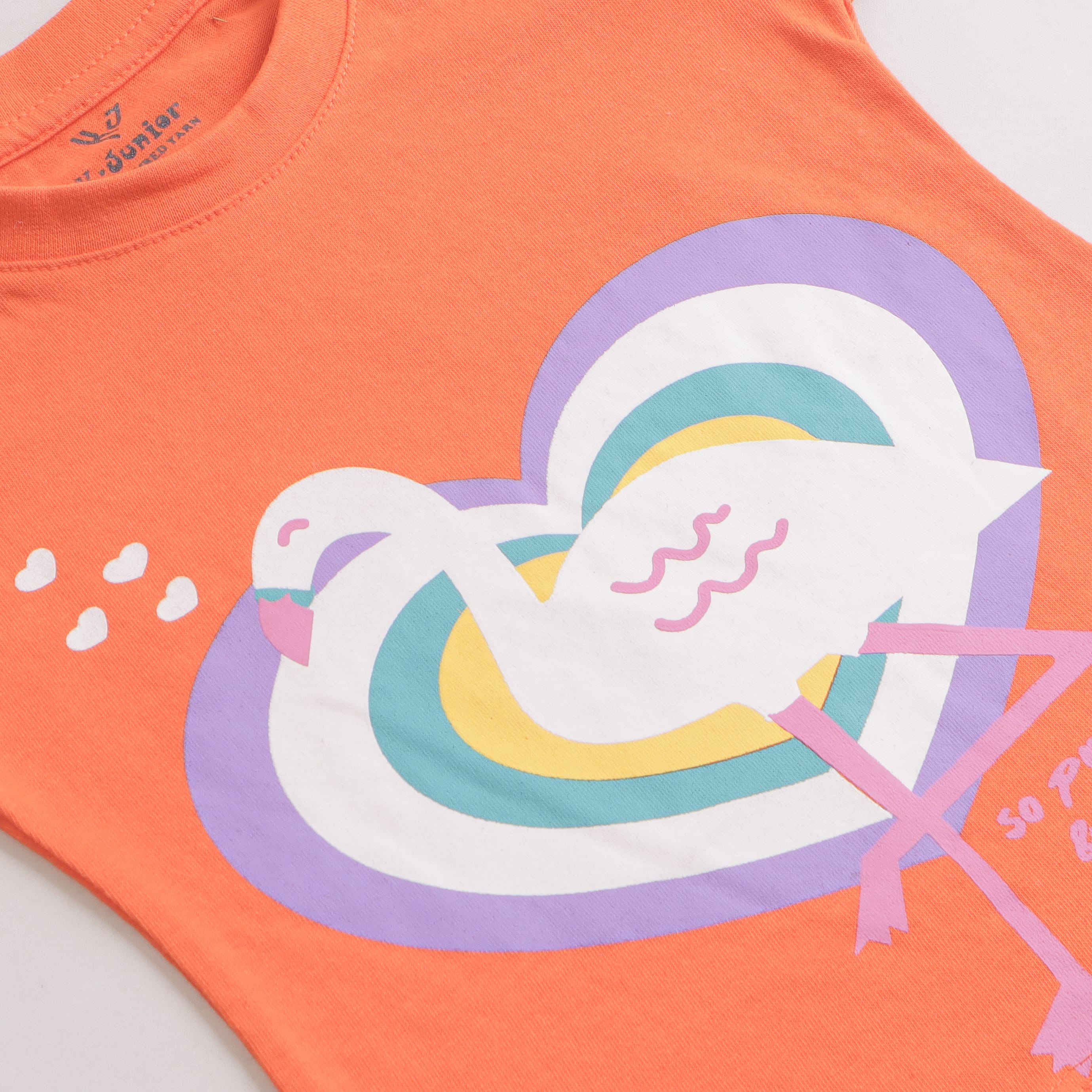 Girls Half sleeves T-shirt