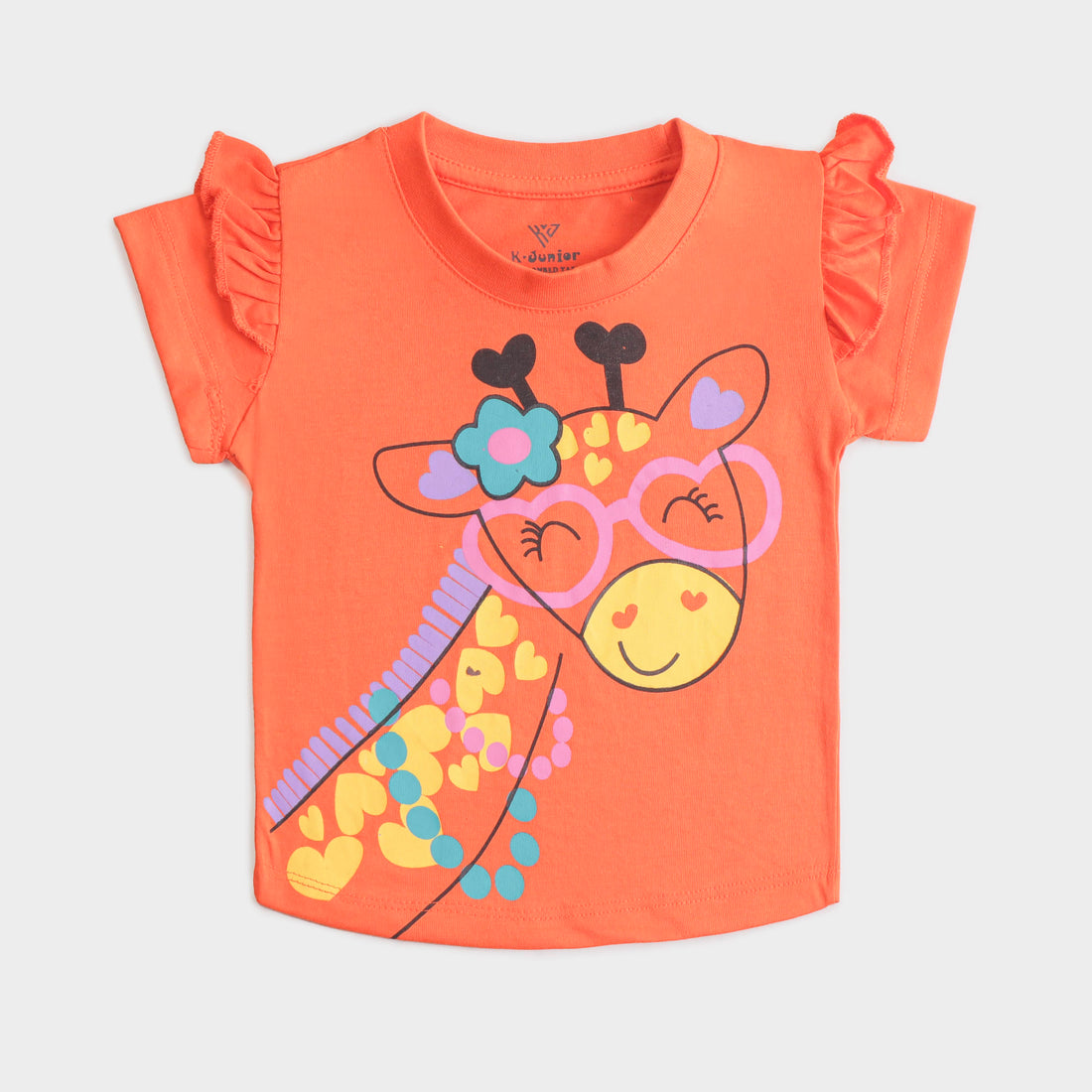 Girls Half sleeves T-shirt