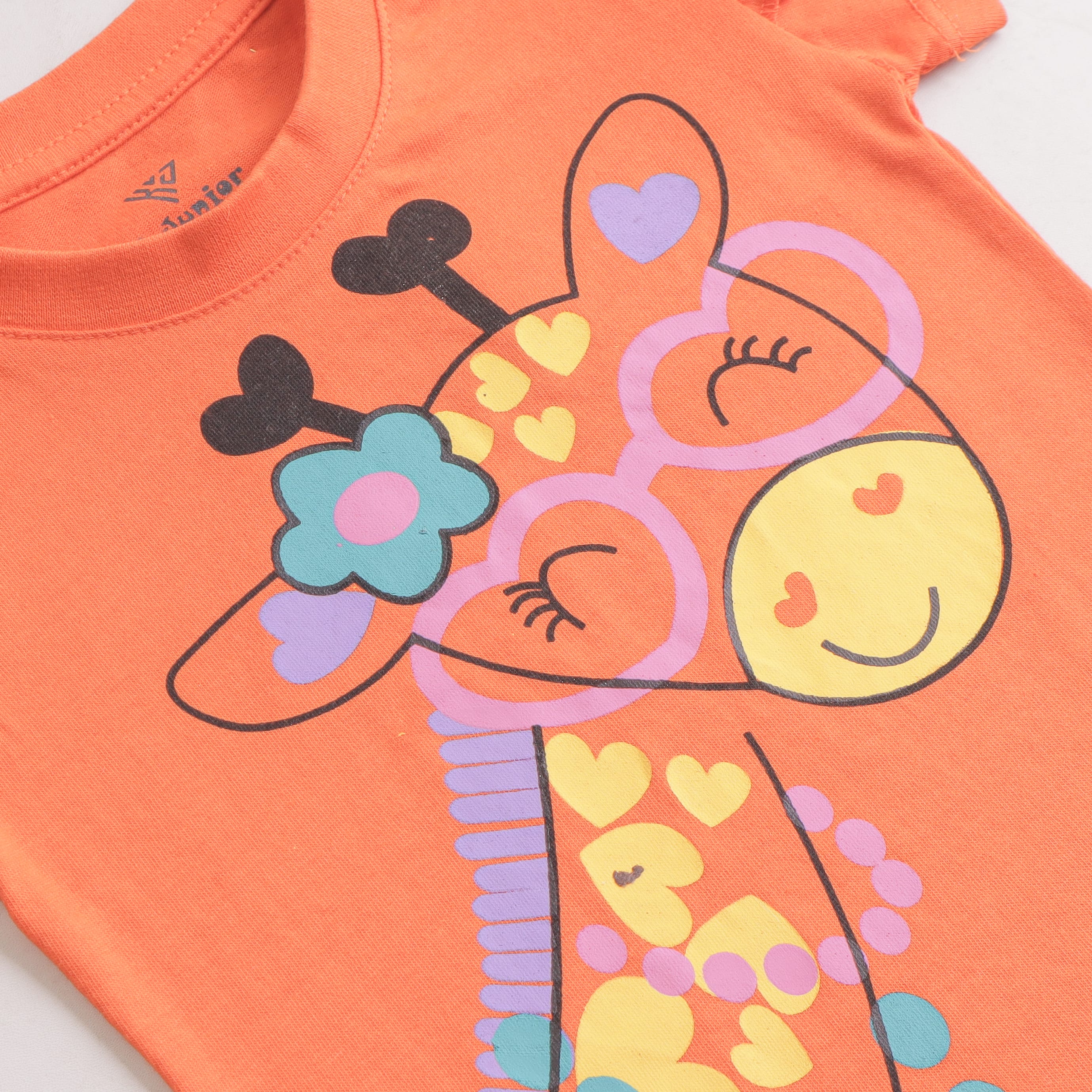 Girls Half sleeves T-shirt