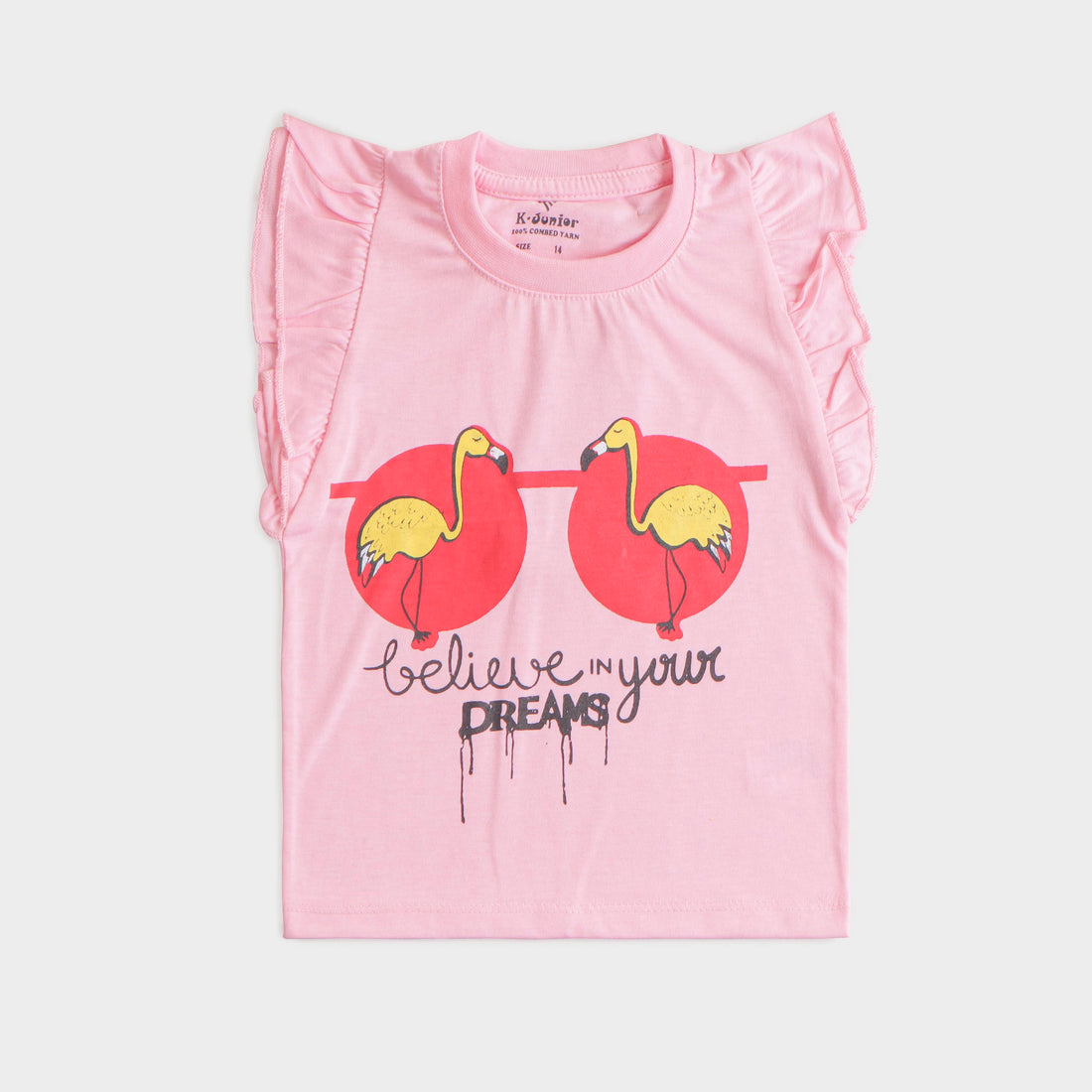 Girls Half sleeves T-shirt