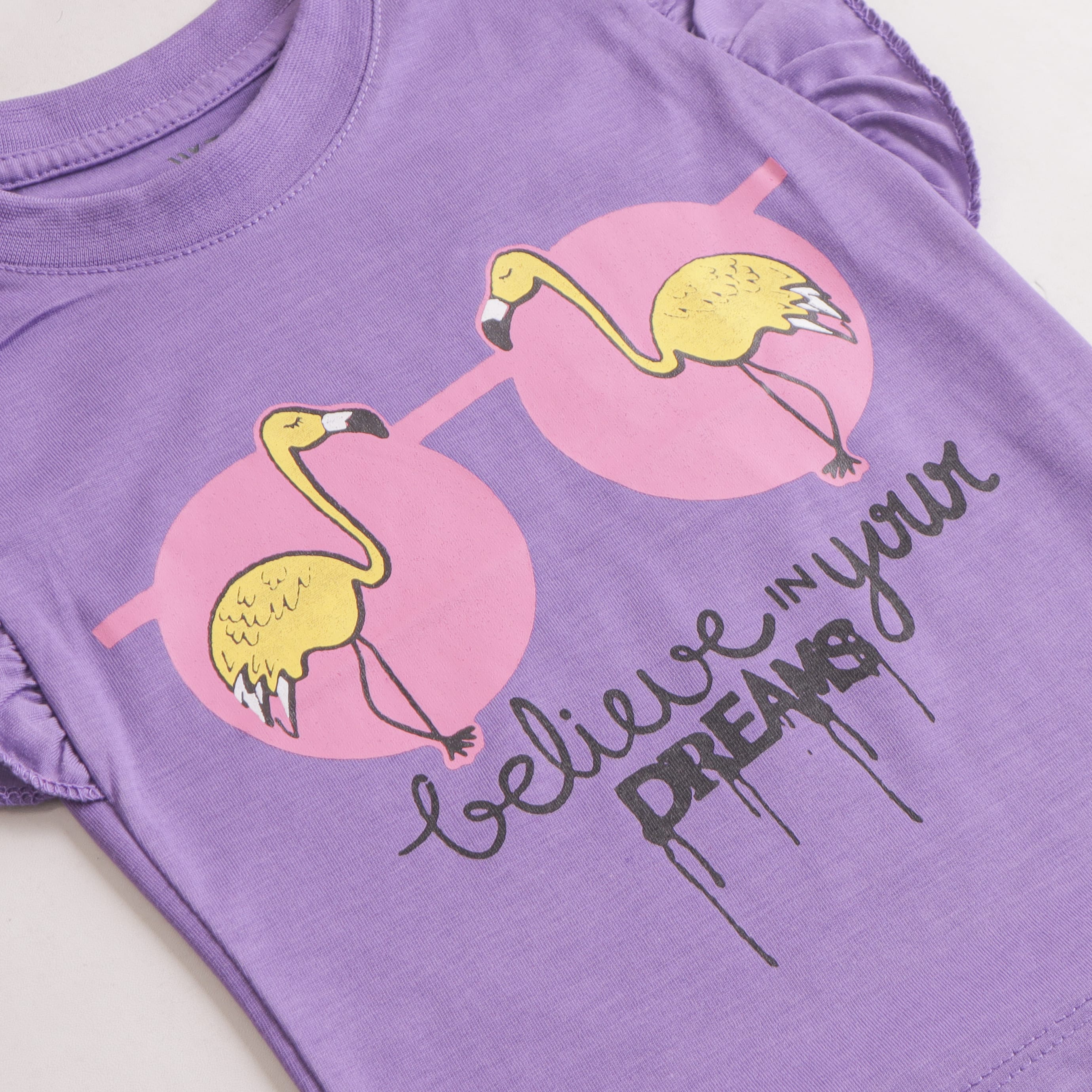 Girls Half sleeves T-shirt