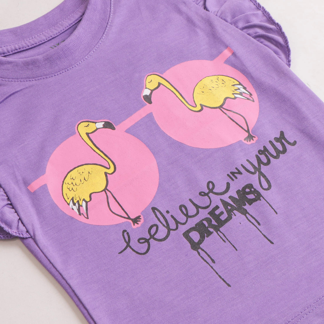 Girls Half sleeves T-shirt