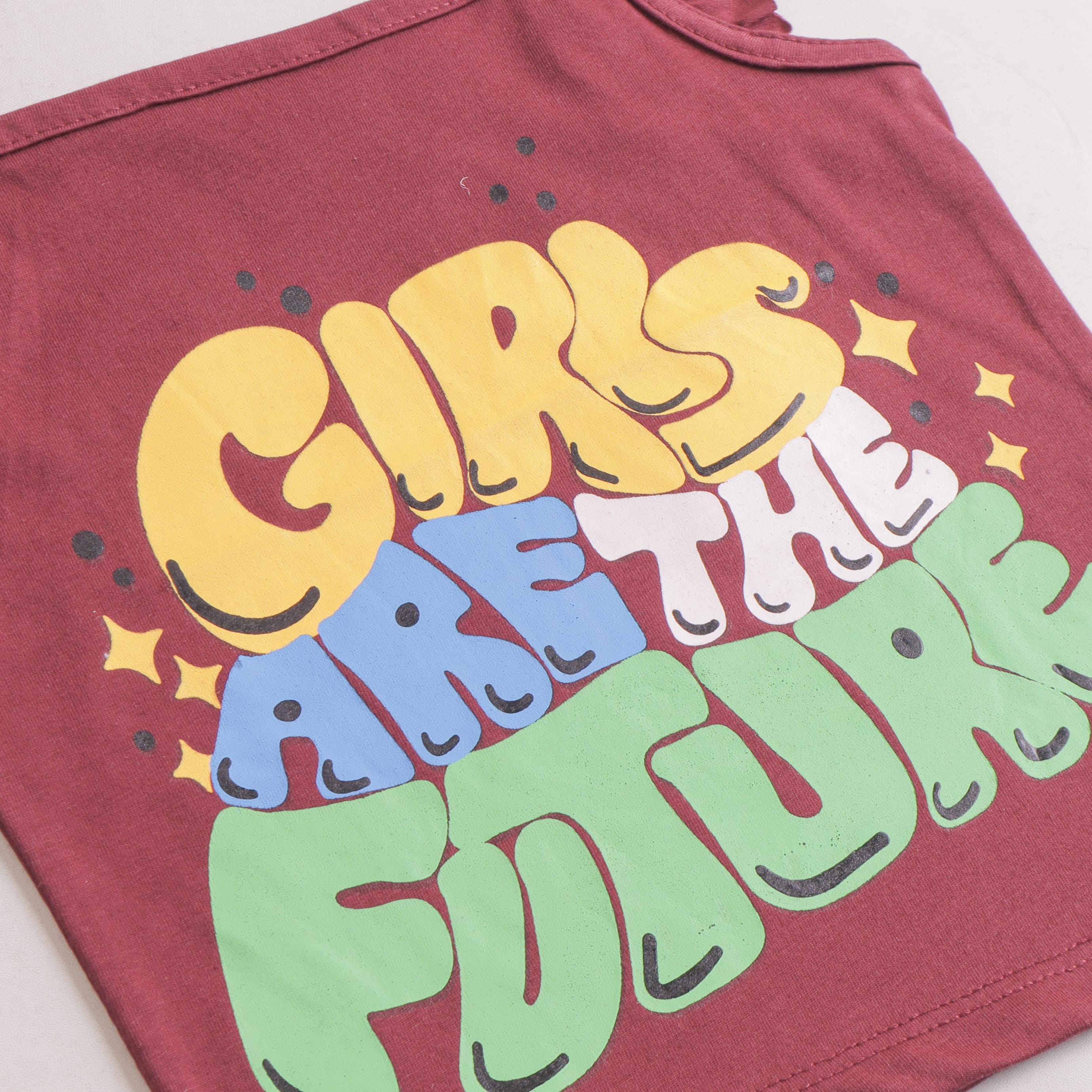 Girls Half sleeves T-shirt