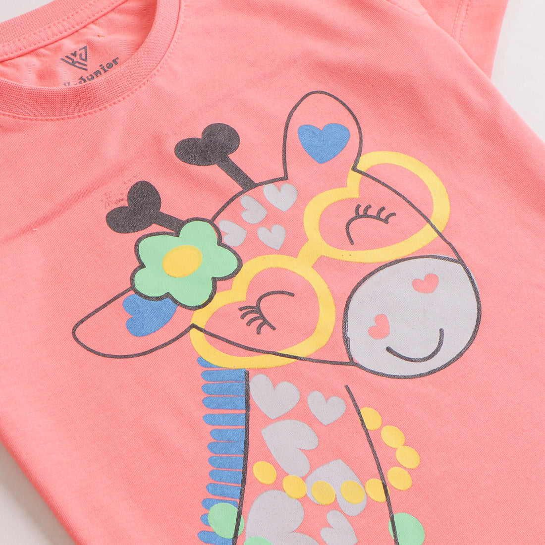 Girls Half sleeves T-shirt