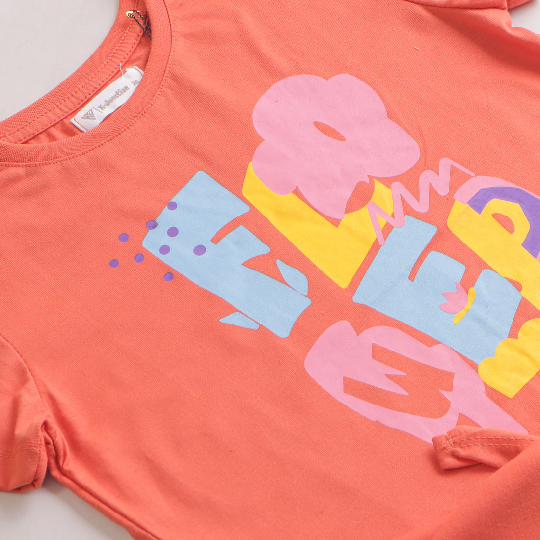 Girls H/S t shirt (Flower)