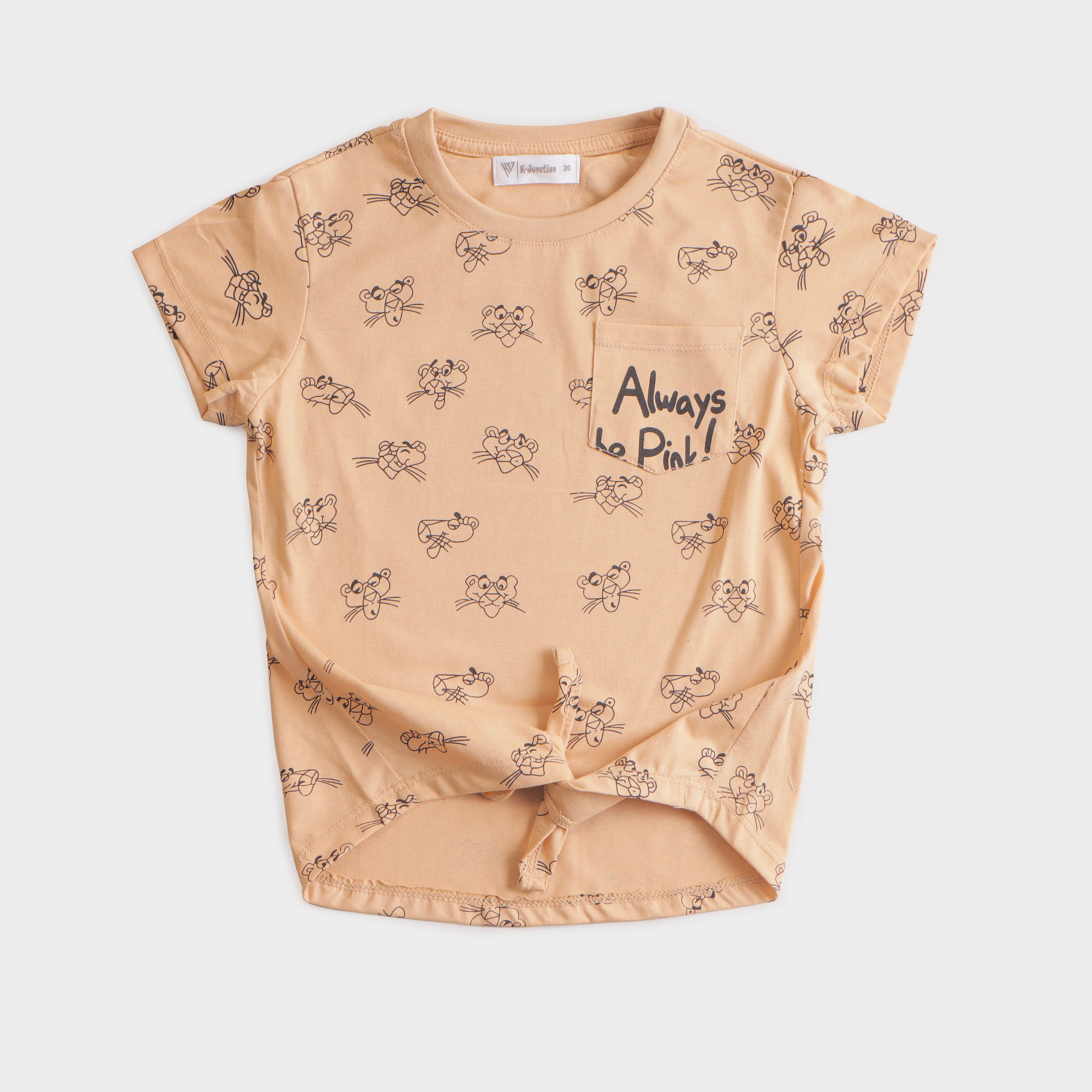 Girls Half sleeves T-shirt