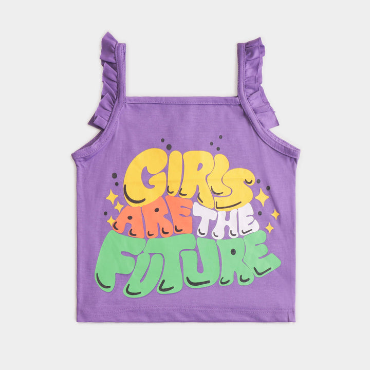 Girls Half sleeves T-shirt