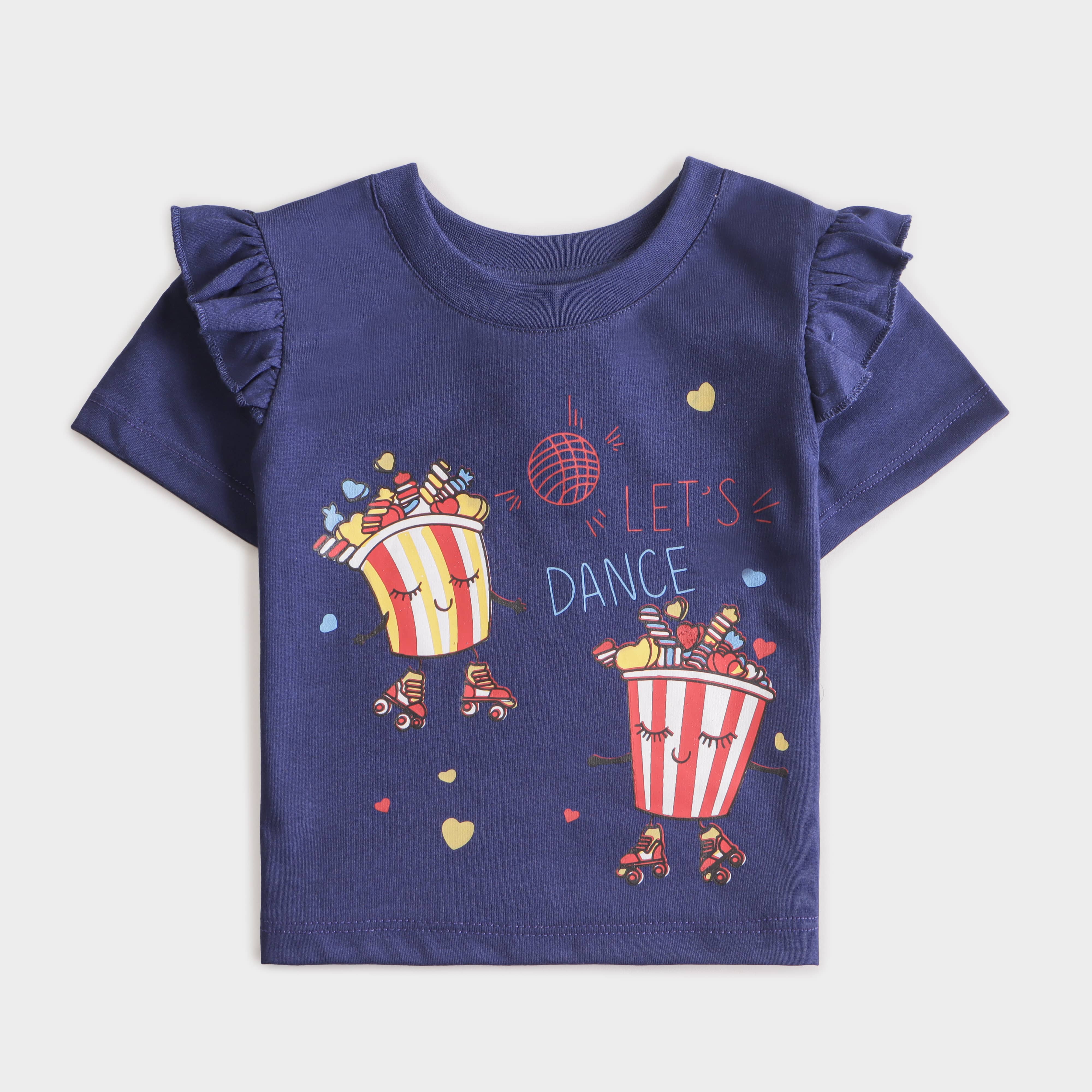 Girls Half sleeves T-shirt