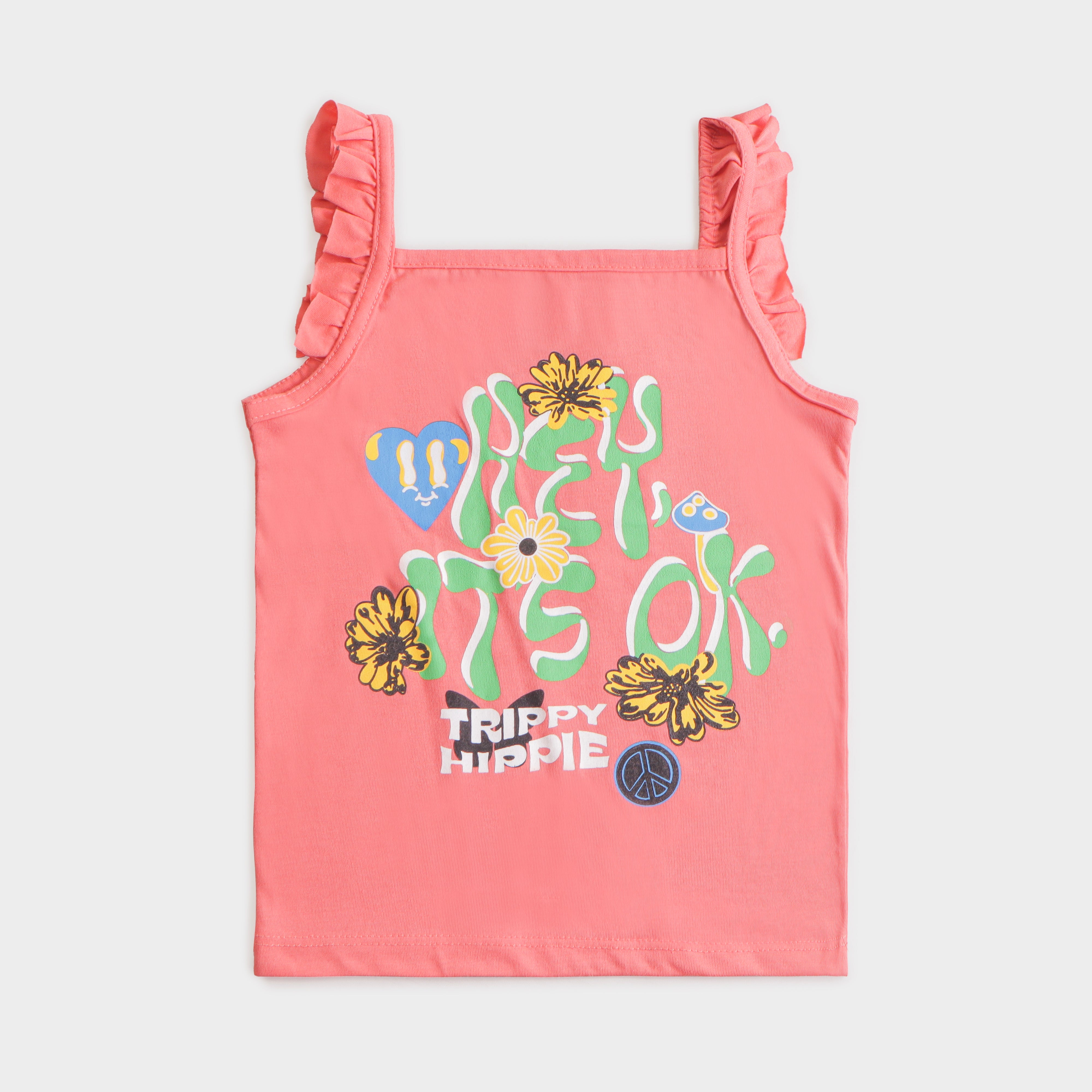 Girls Half sleeves T-shirt