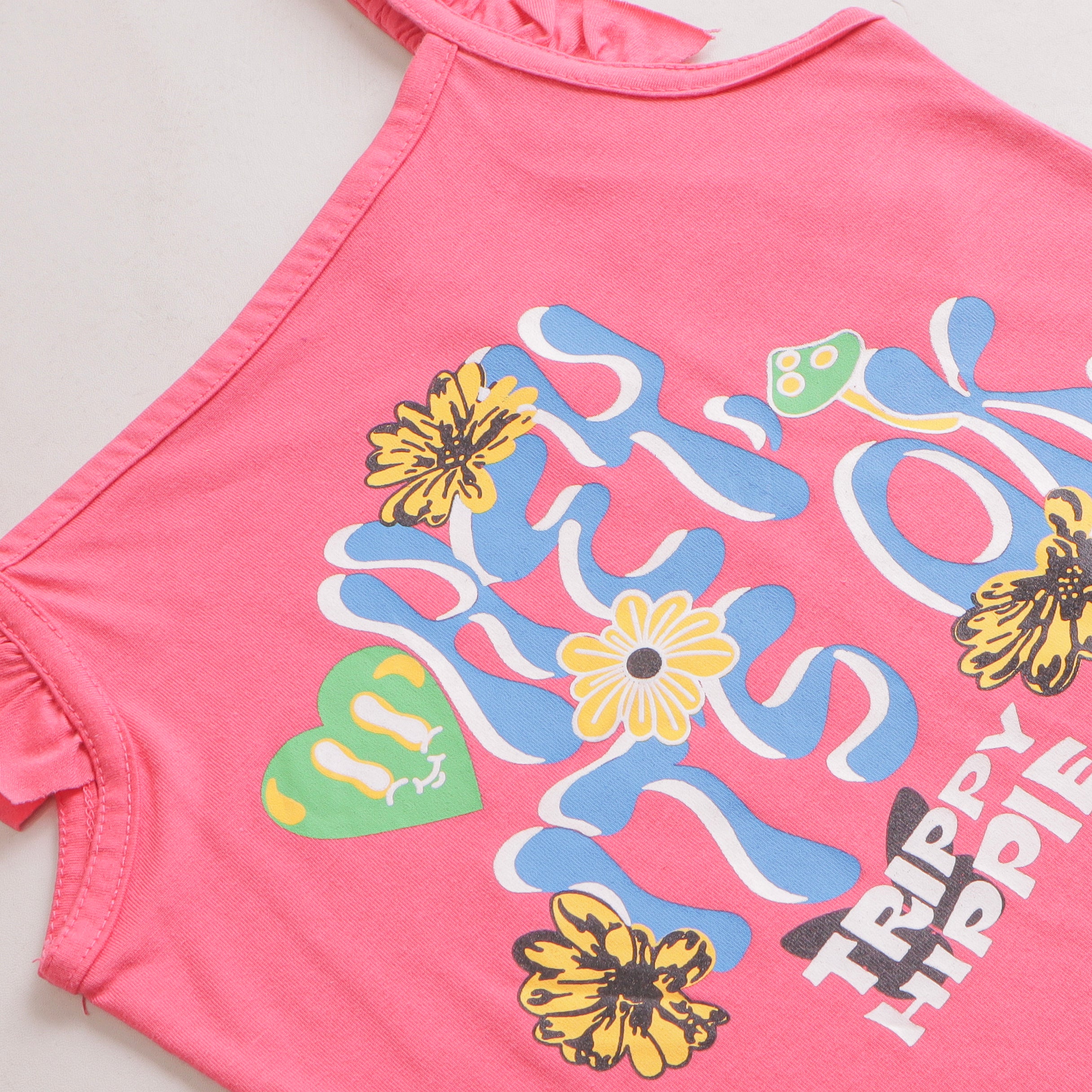 Girls Half sleeves T-shirt