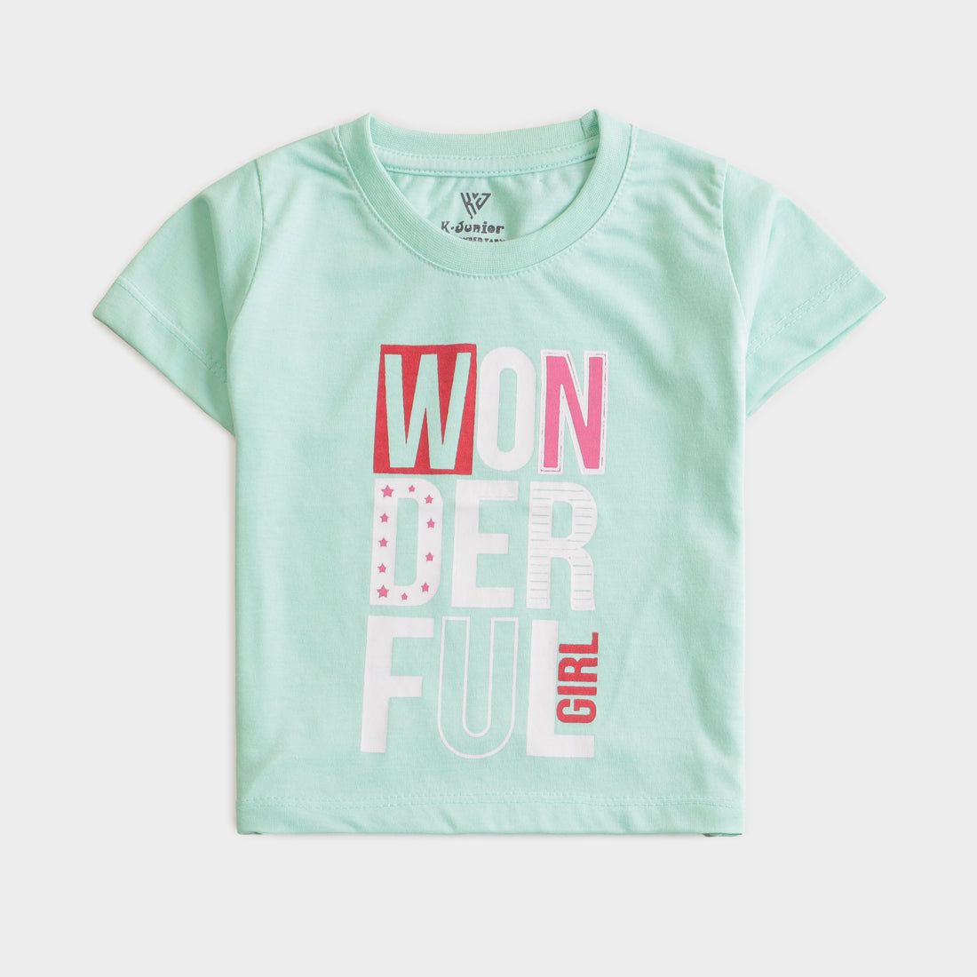 Girls H/S T Shirt Code - ( Wonderful )