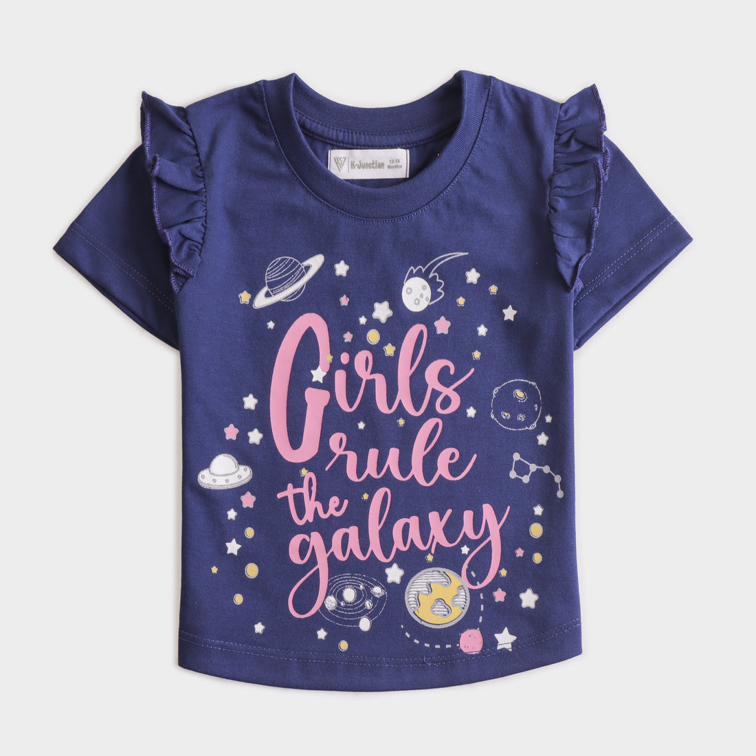Girls Half sleeves T-shirt