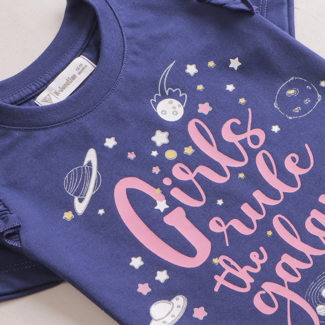 Girls Half sleeves T-shirt