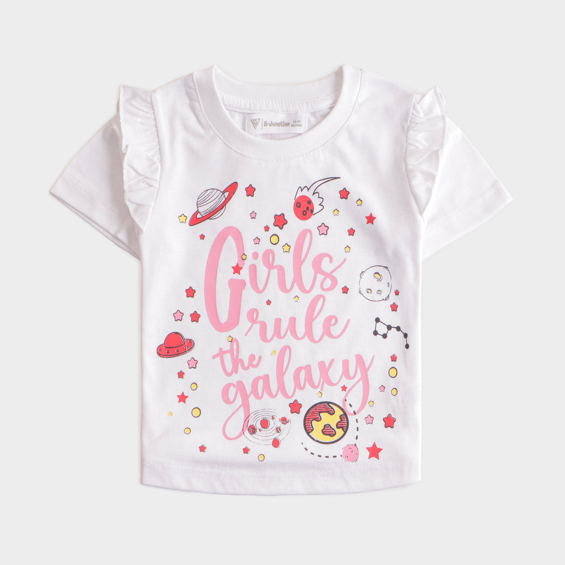 Girls Half sleeves T-shirt