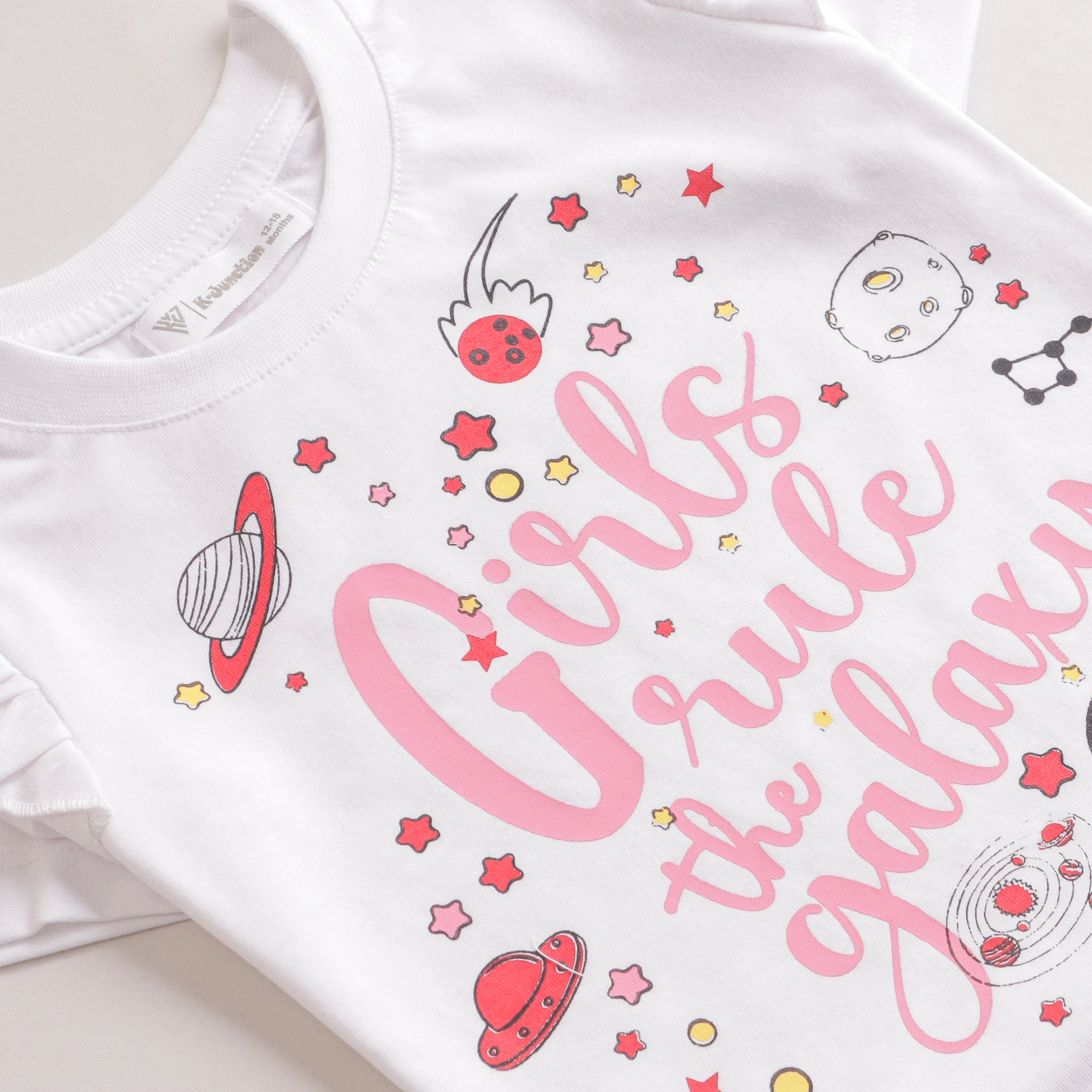 Girls Half sleeves T-shirt