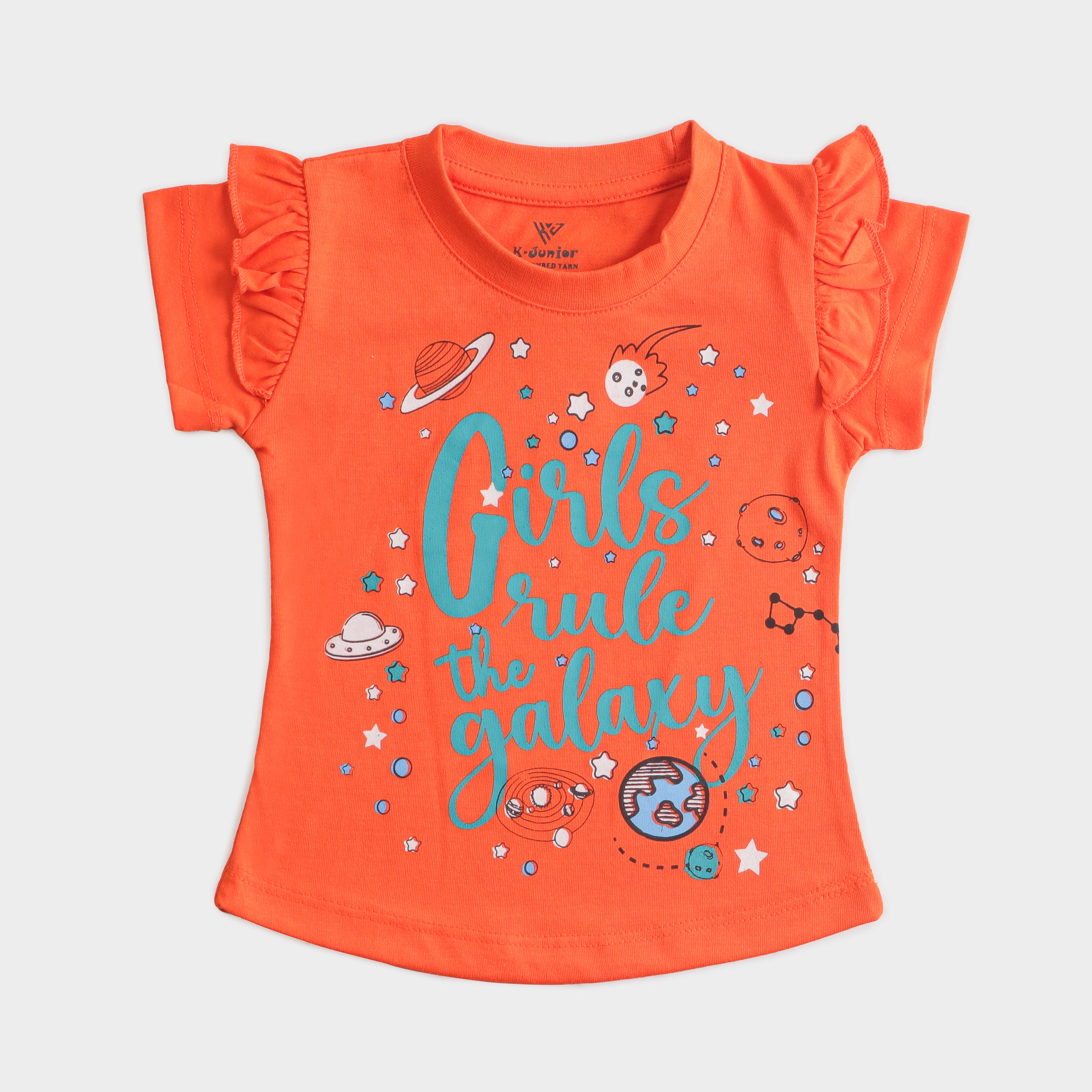 Girls Half sleeves T-shirt