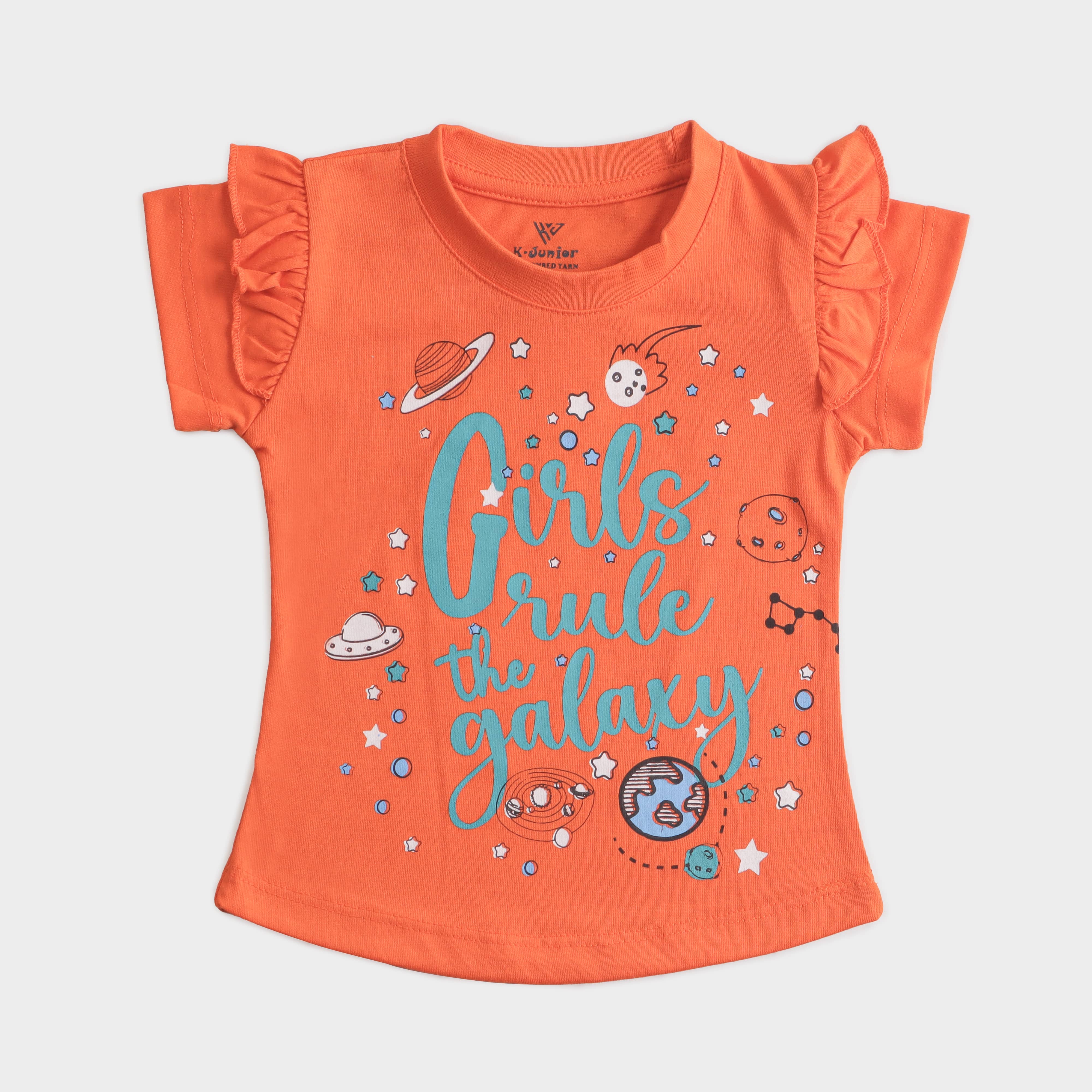 Girls Half sleeves T-shirt