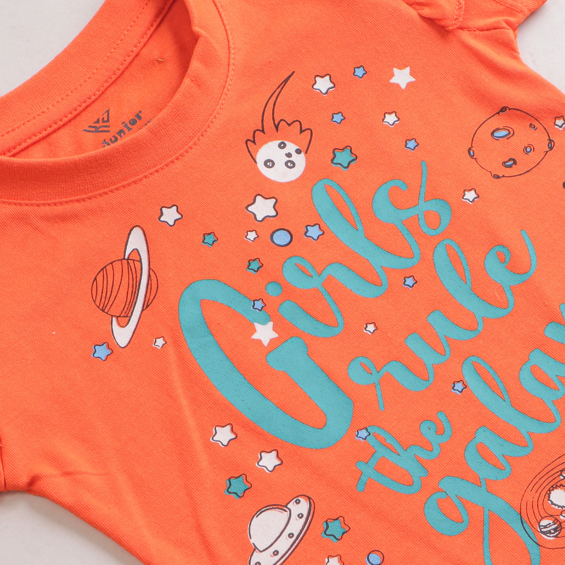 Girls Half sleeves T-shirt