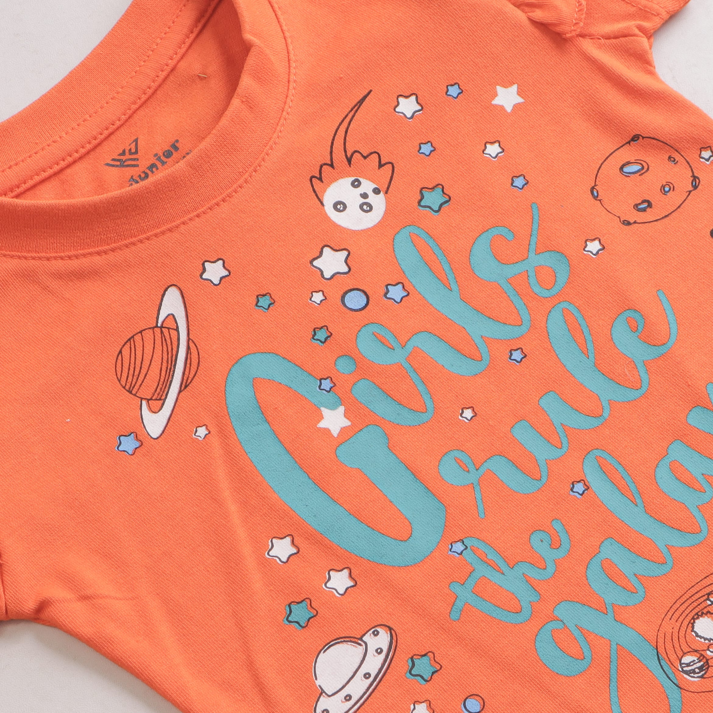 Girls Half sleeves T-shirt