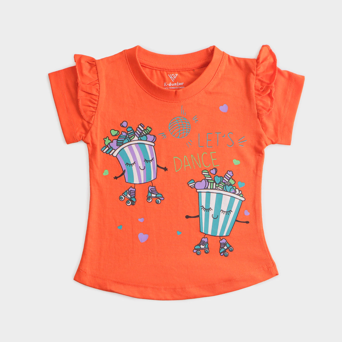 Girls Half sleeves T-shirt
