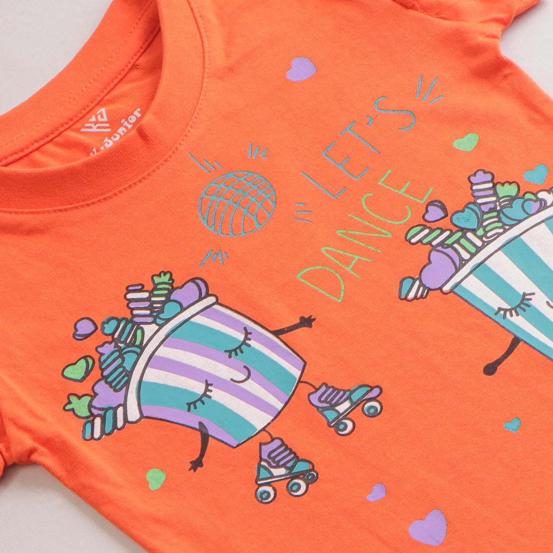 Girls Half sleeves T-shirt