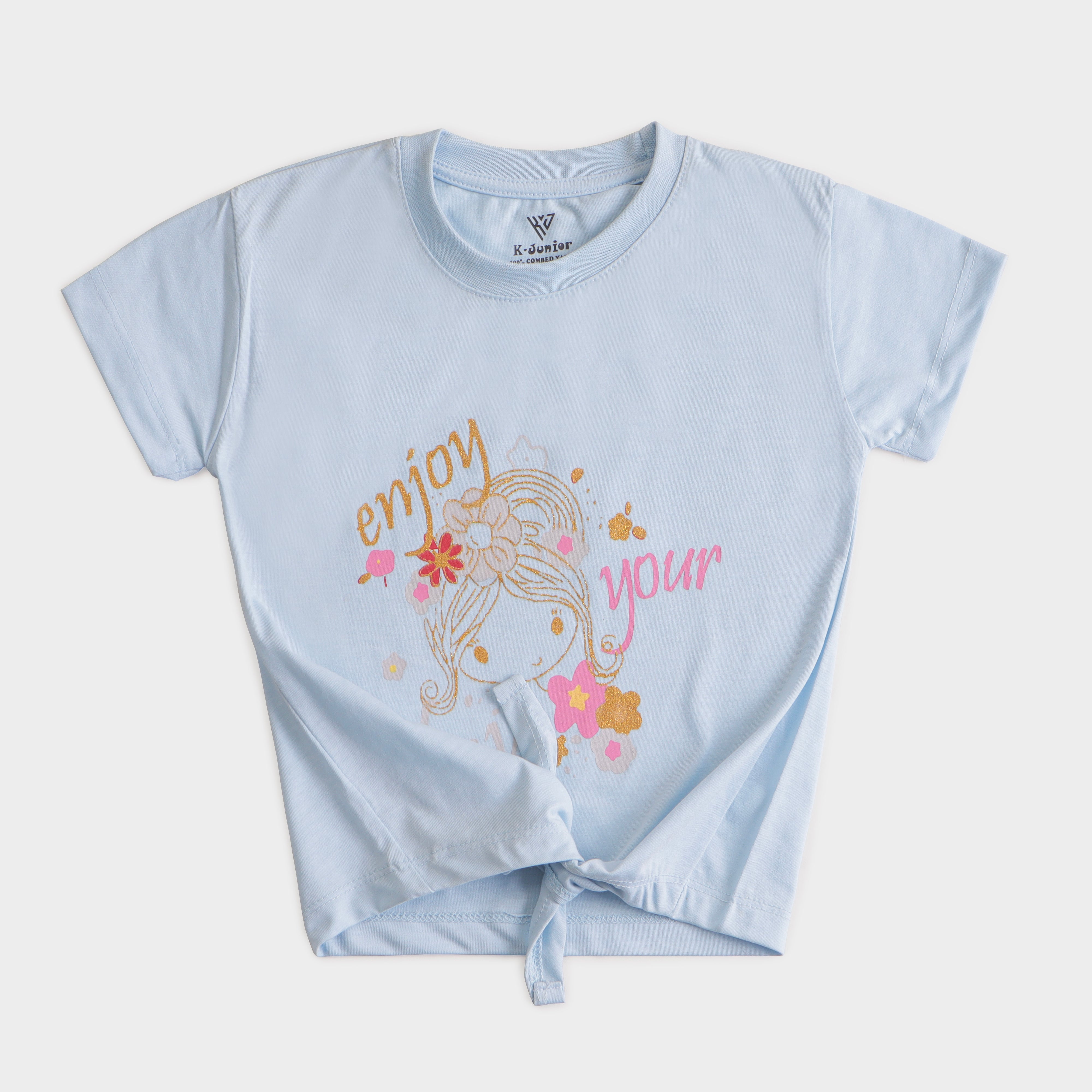 Girls Half sleeves T-shirt