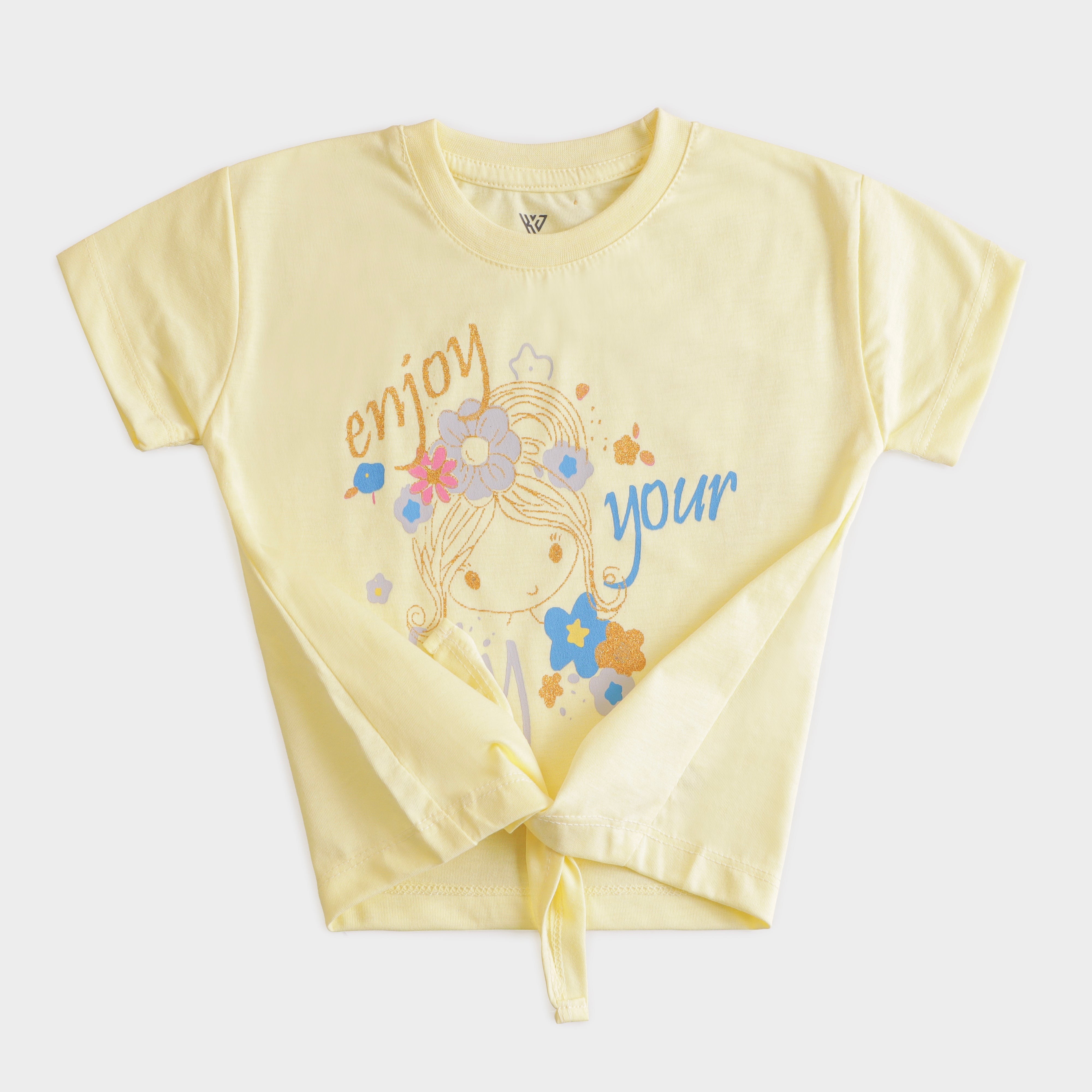 Girls Half sleeves T-shirt