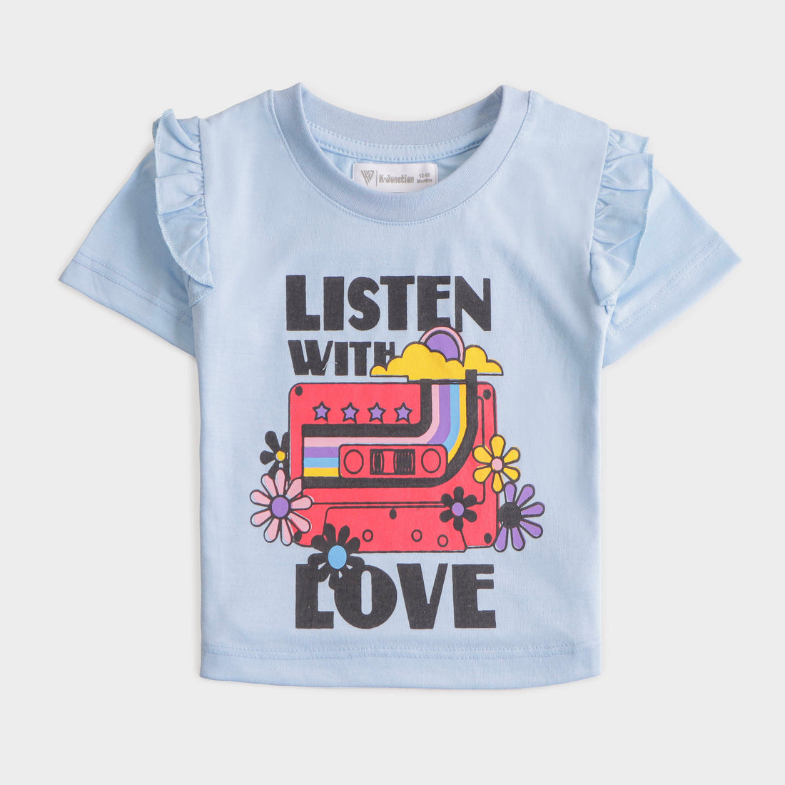 Girls Half sleeves T-shirt