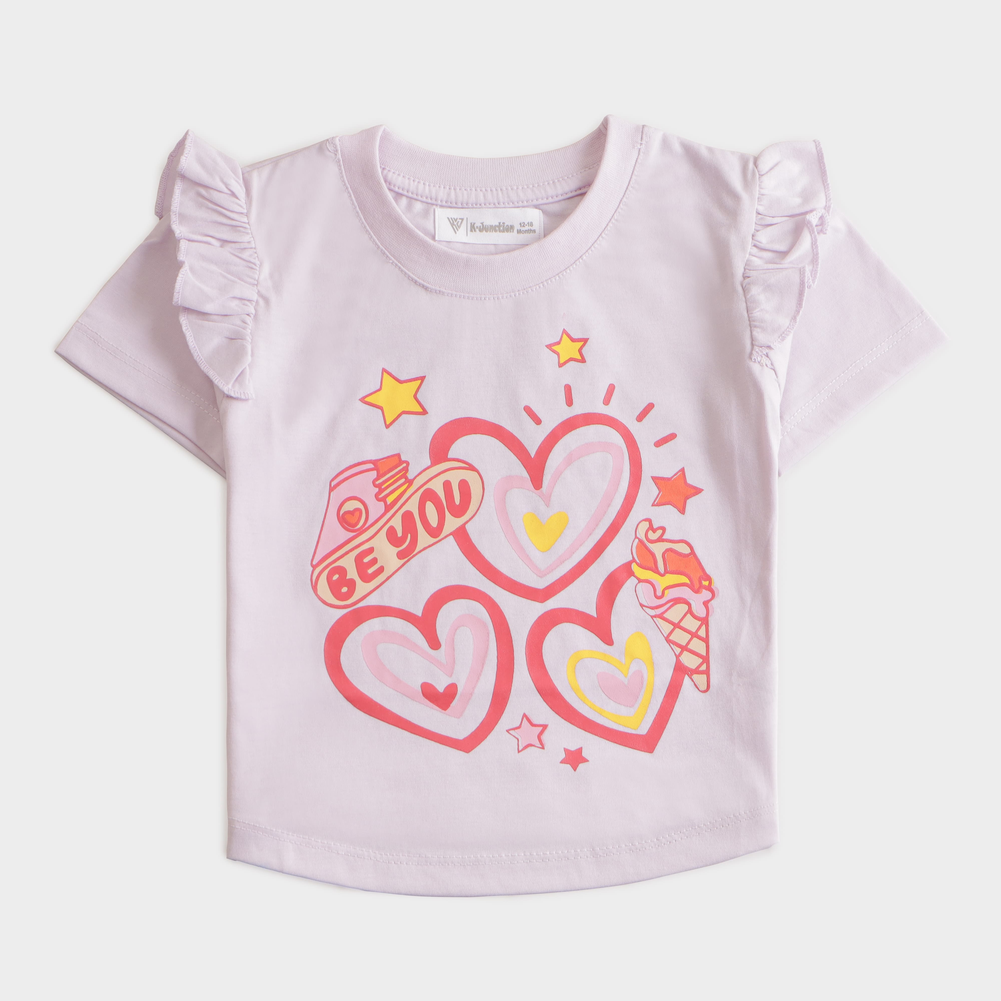 Girls Half sleeves T-shirt