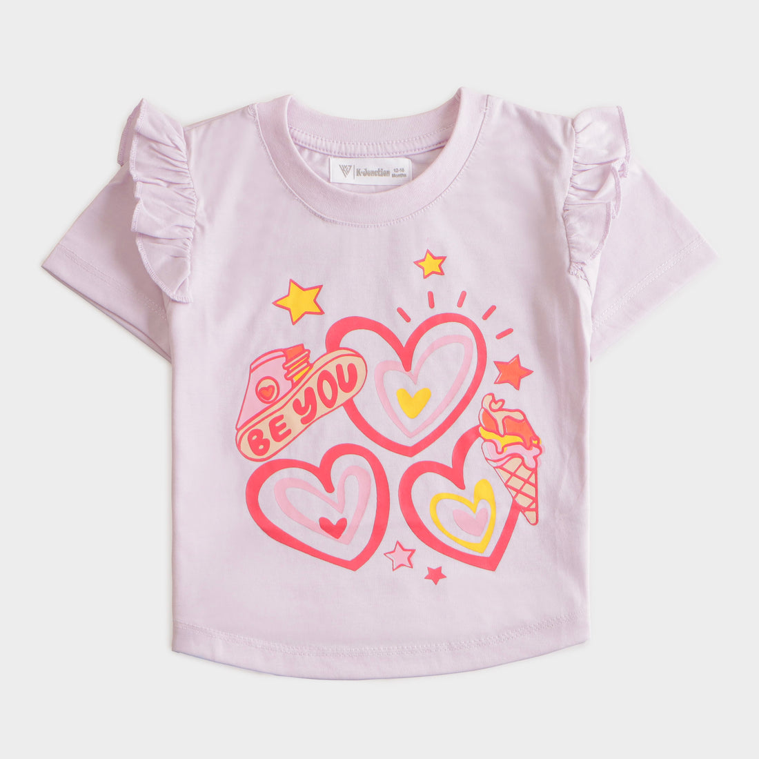 Girls Half sleeves T-shirt