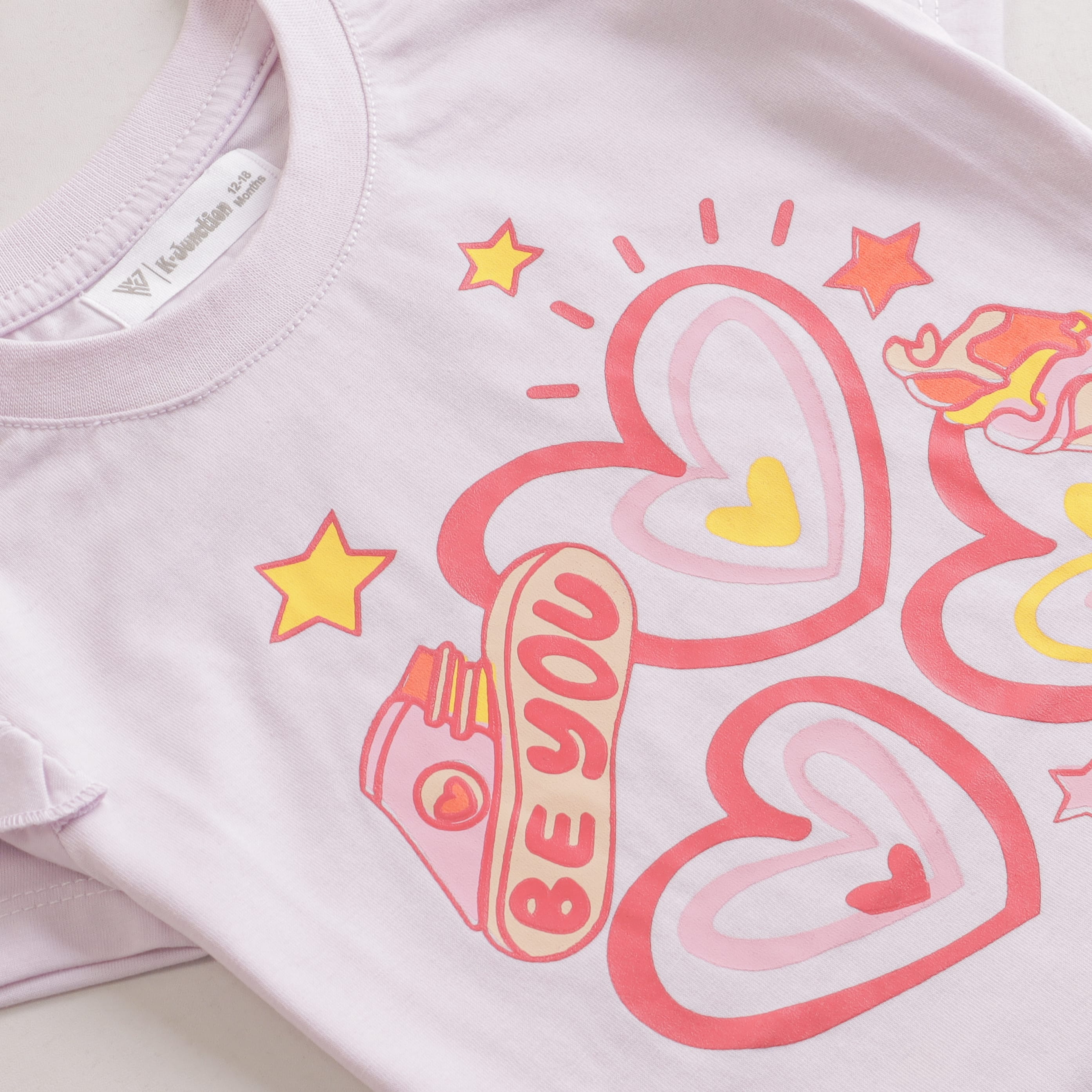 Girls Half sleeves T-shirt