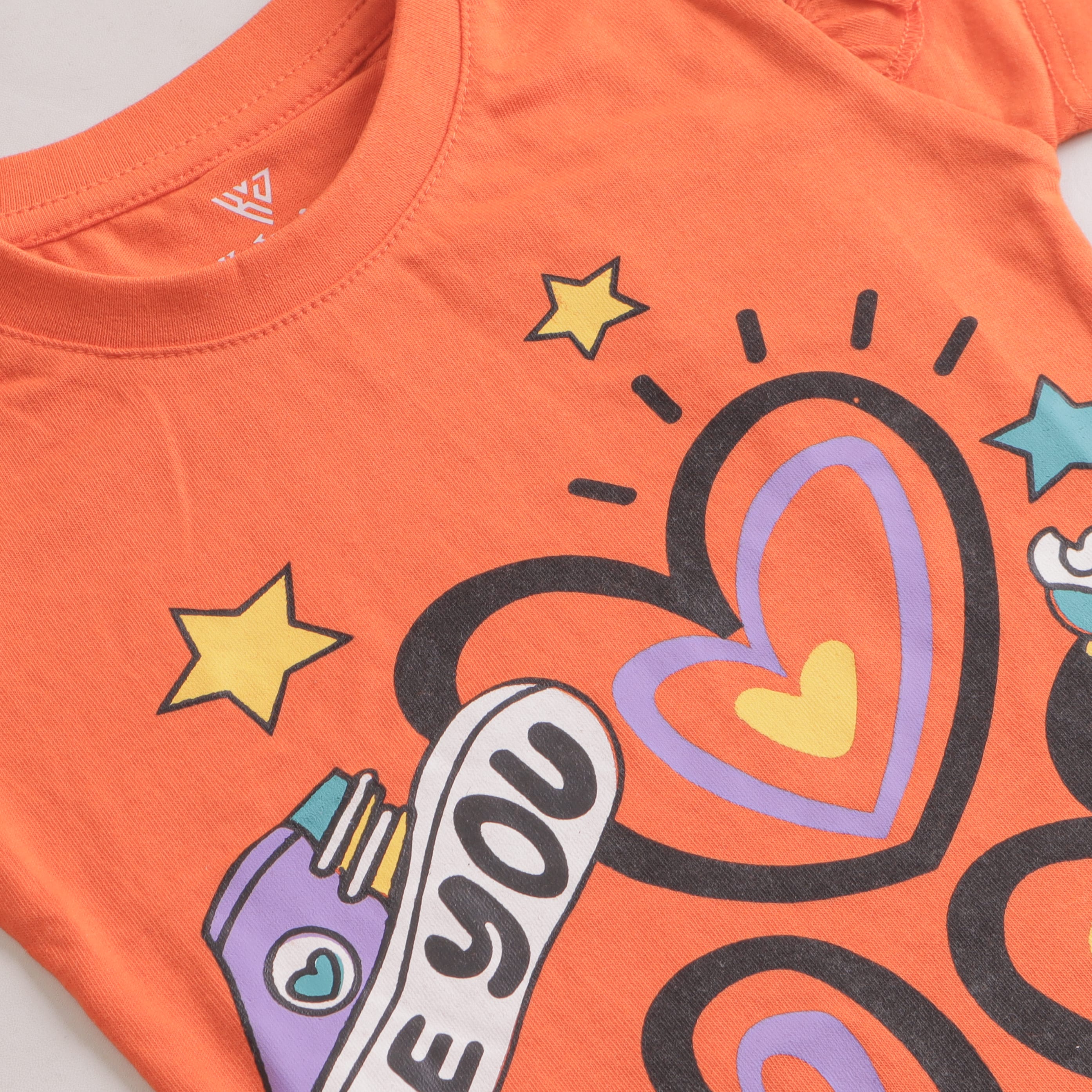 Girls Half sleeves T-shirt