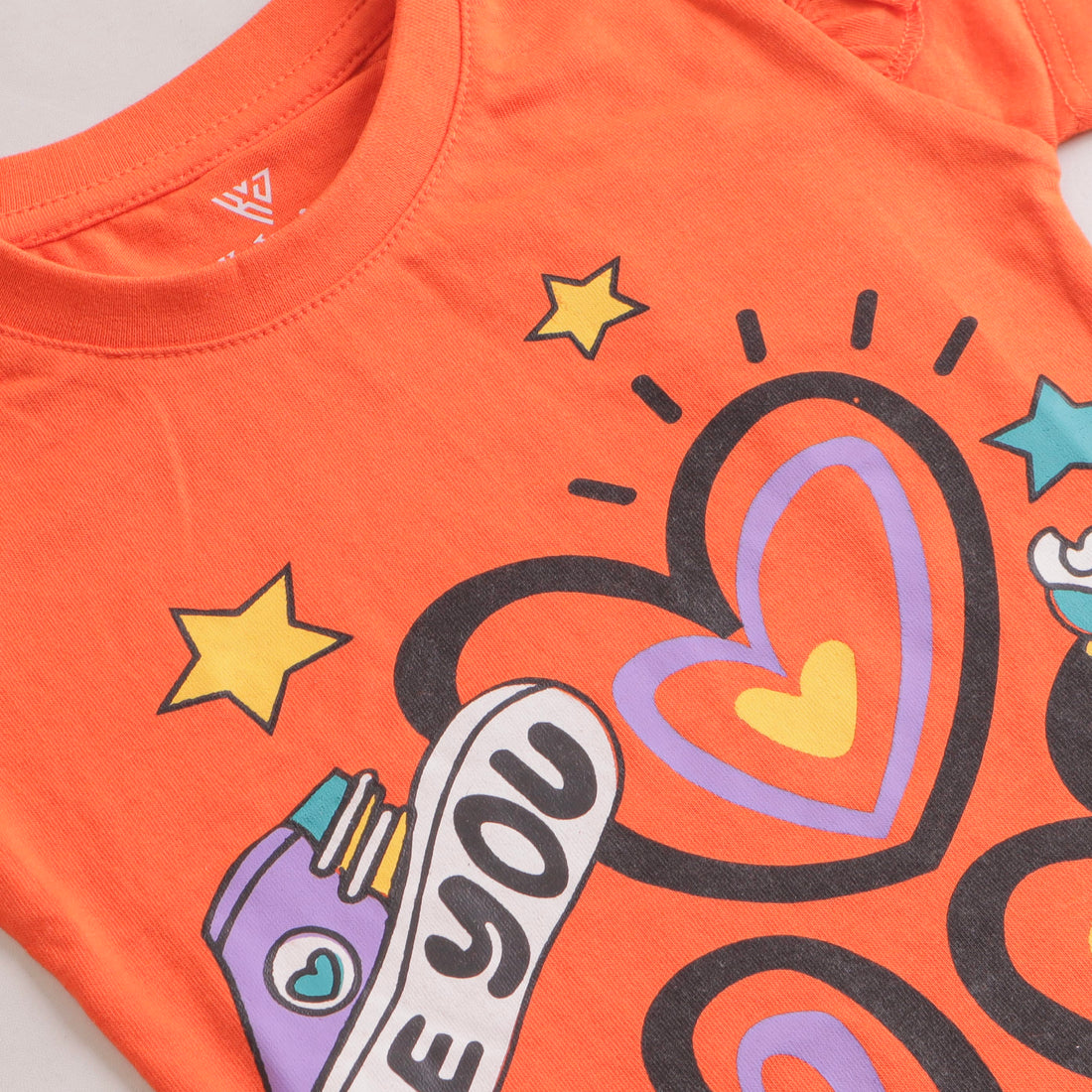 Girls Half sleeves T-shirt