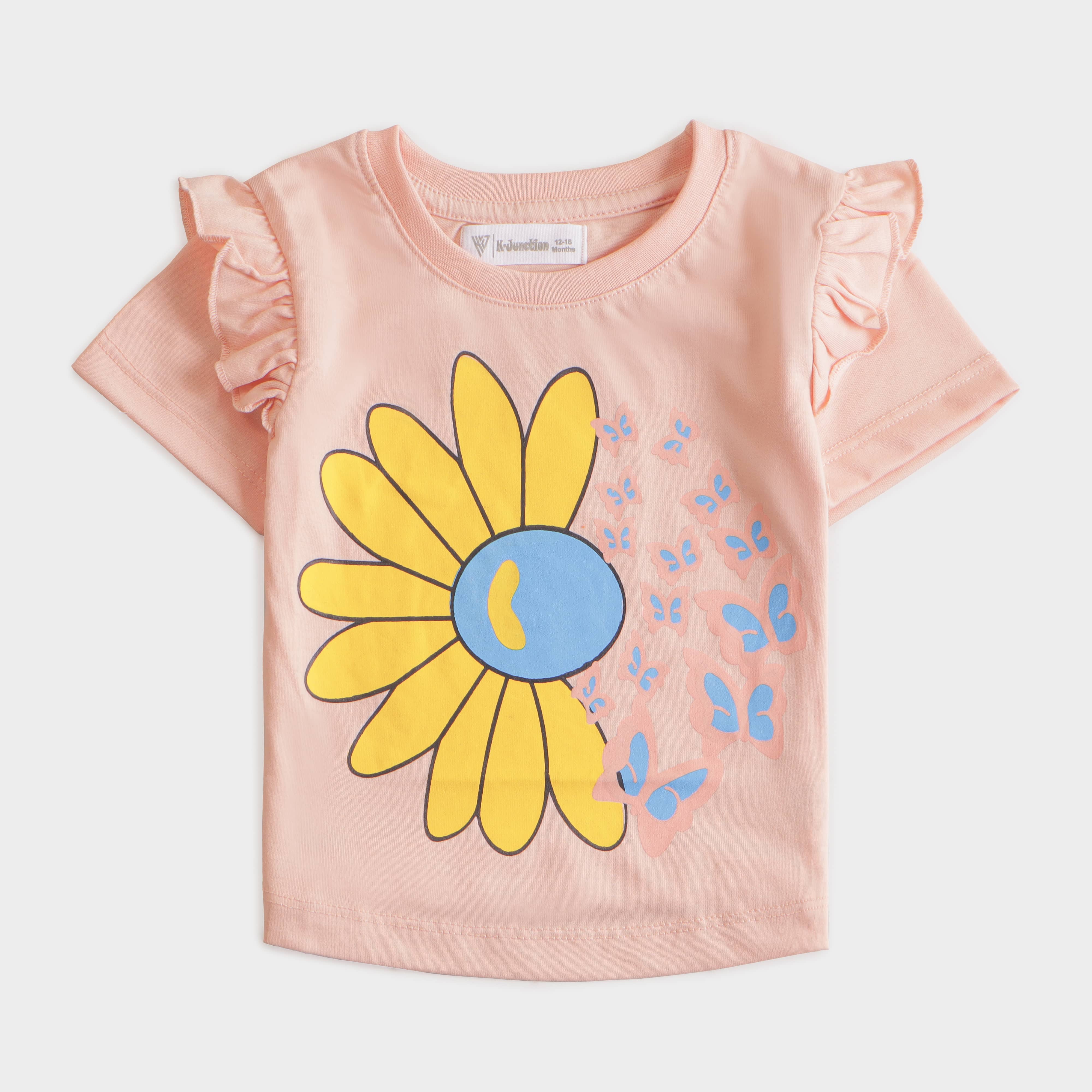 Girls Half sleeves T-shirt