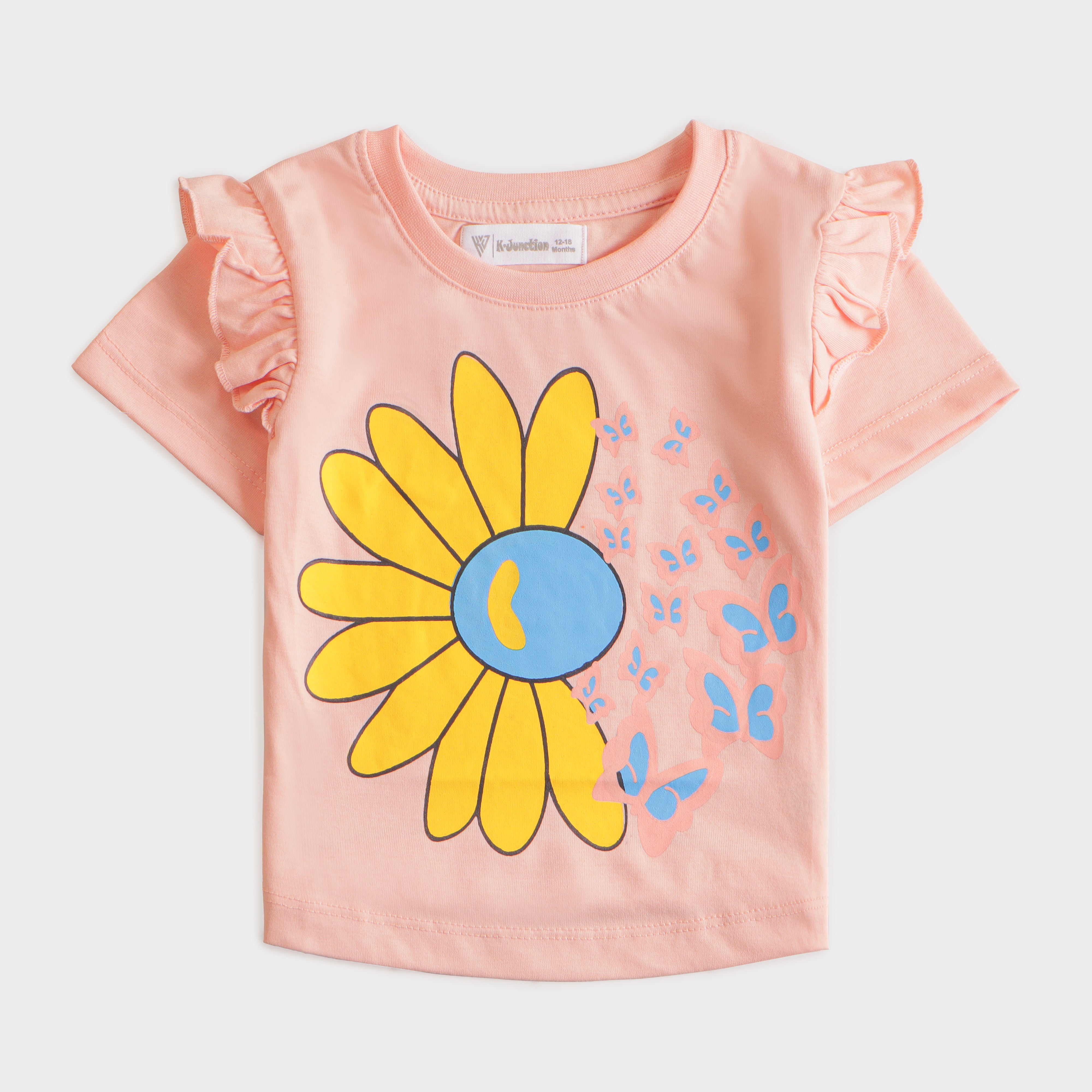 Girls Half sleeves T-shirt