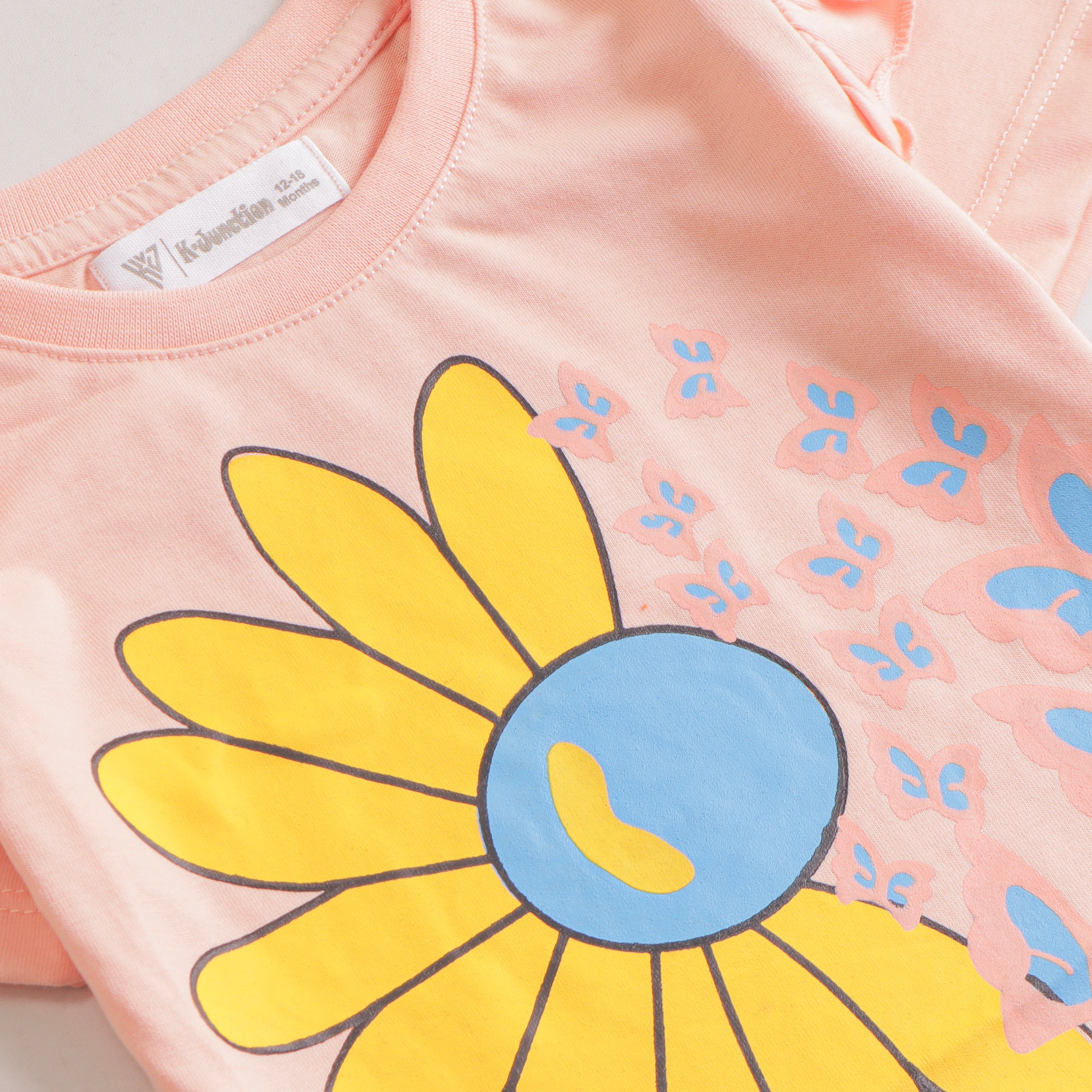 Girls Half sleeves T-shirt