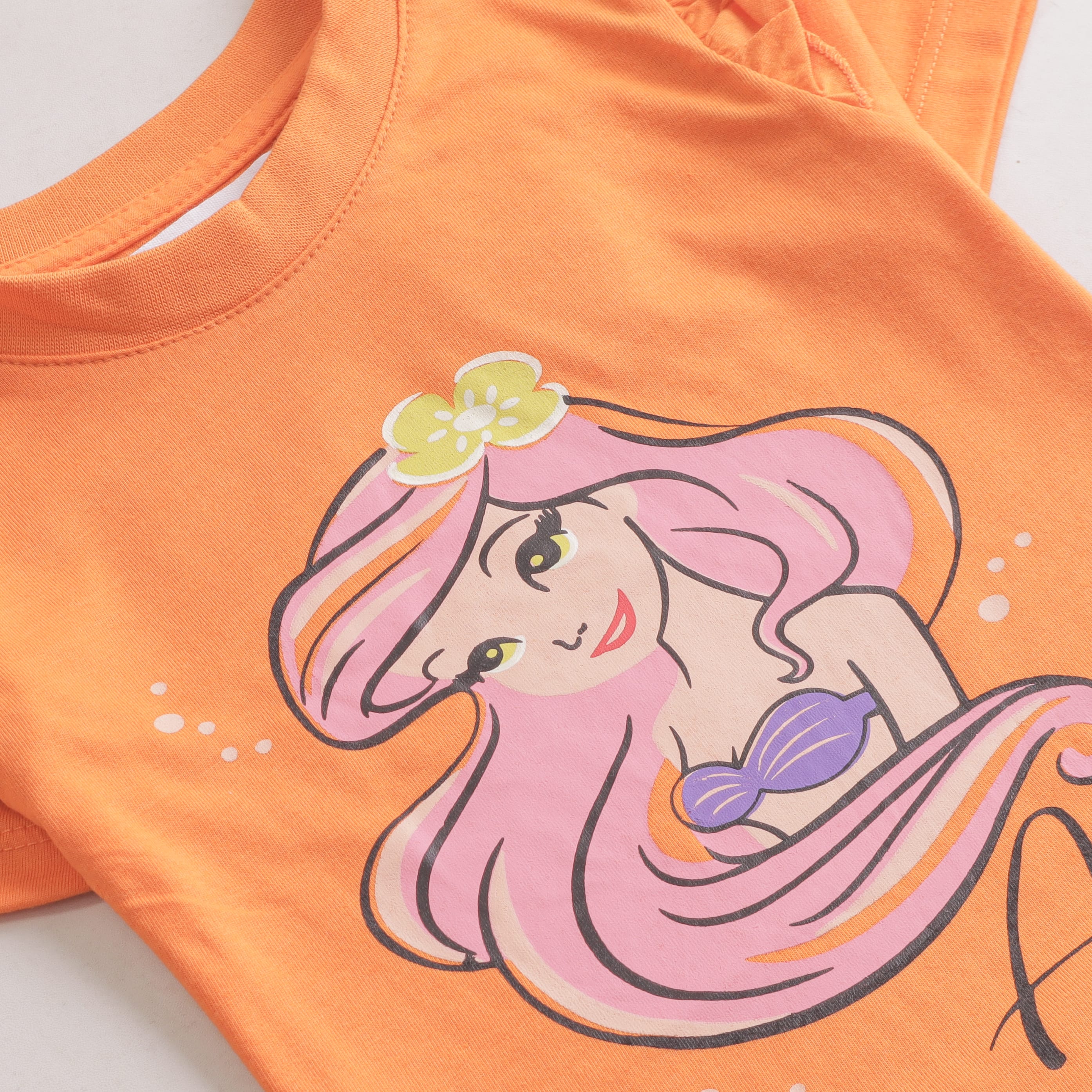 Girls Half sleeves T-shirt