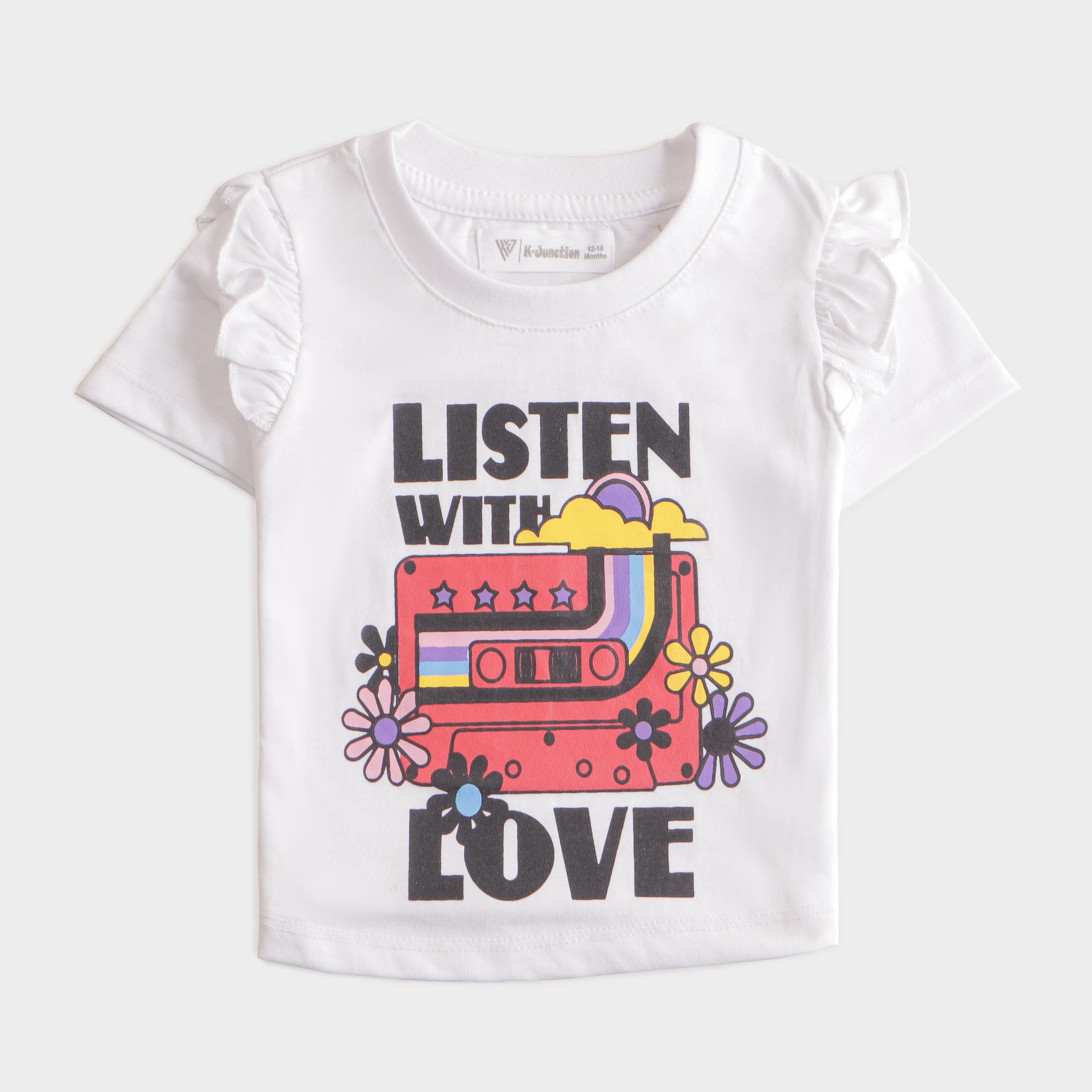 Girls Half sleeves T-shirt