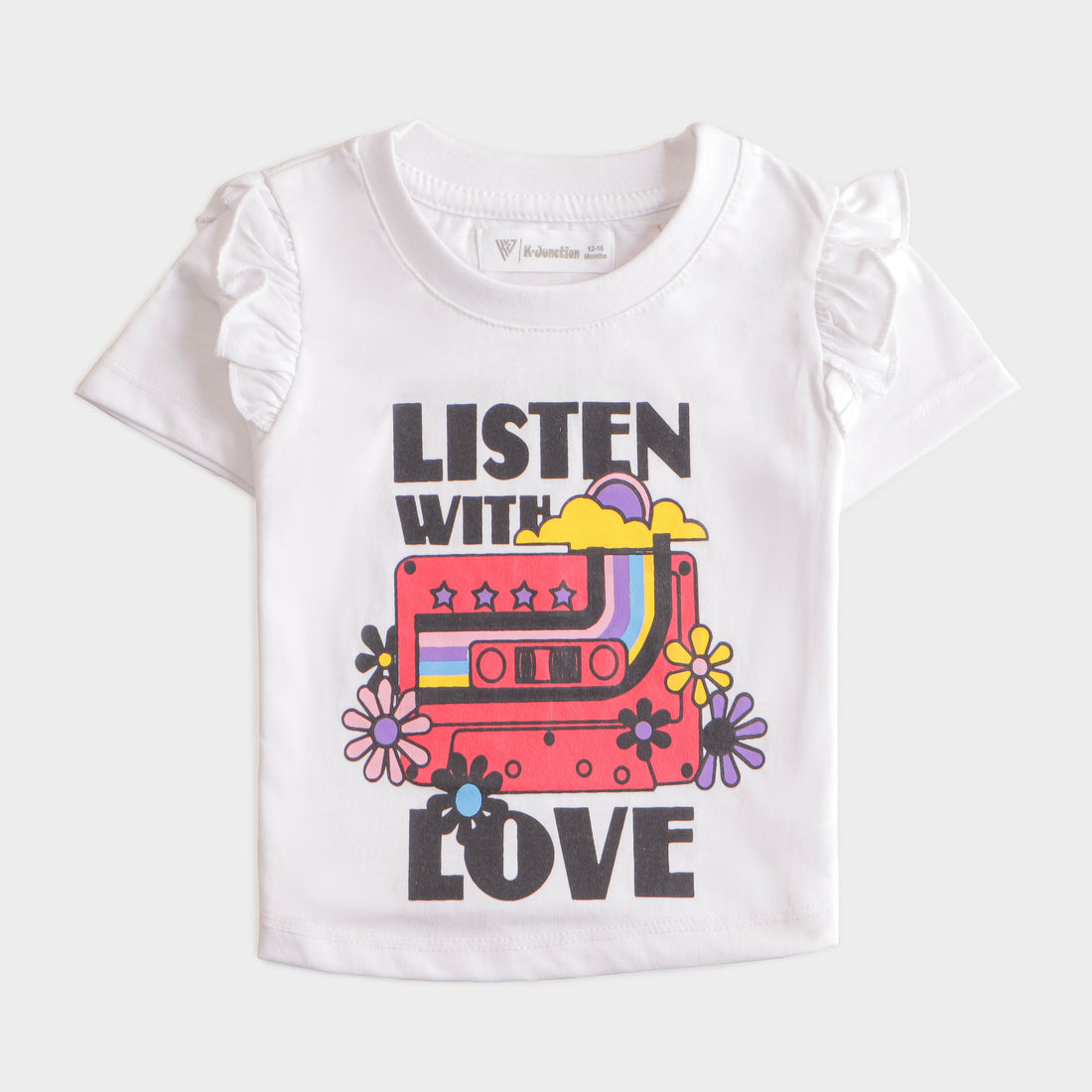 Girls Half sleeves T-shirt